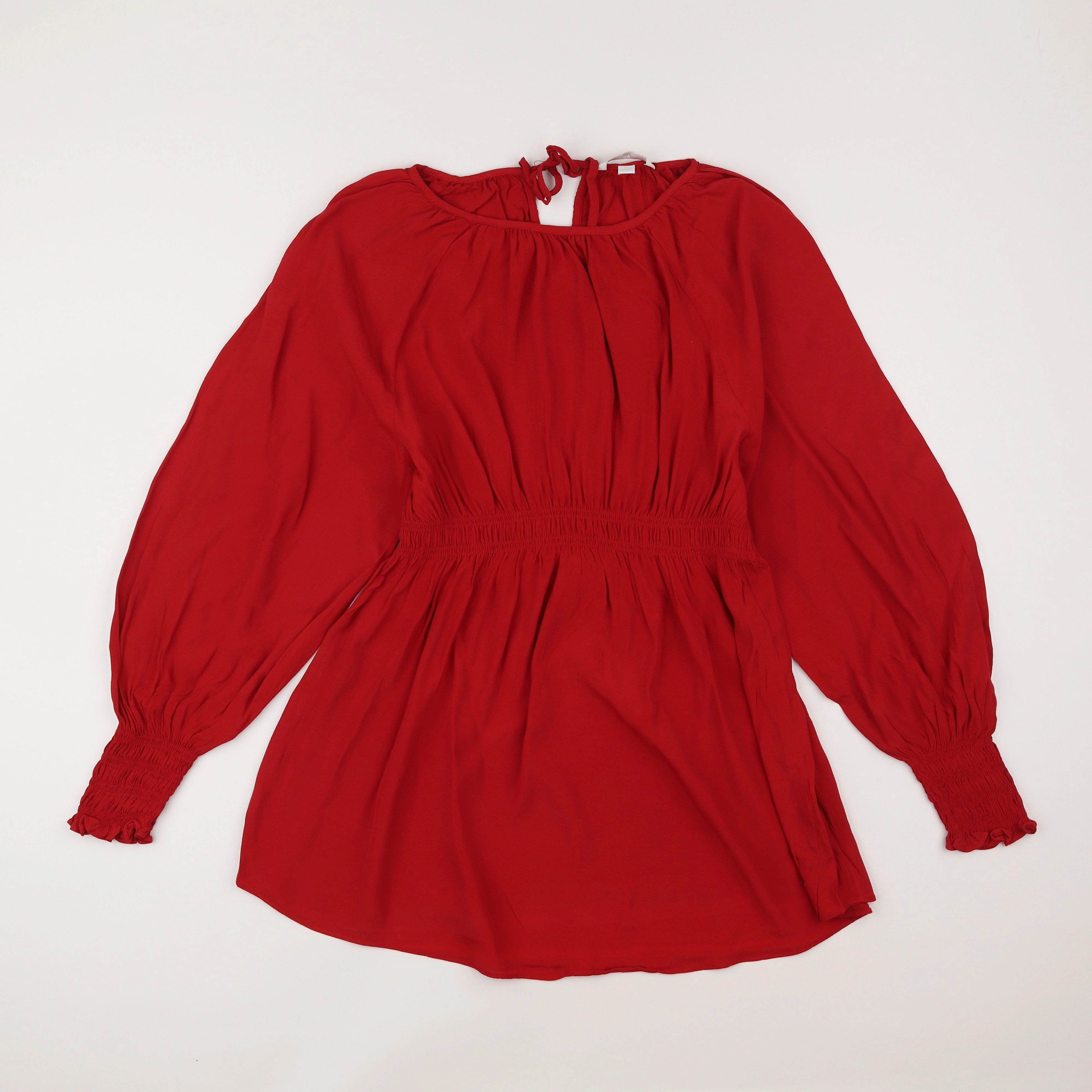 H&M - blouse grossesse rouge - 38