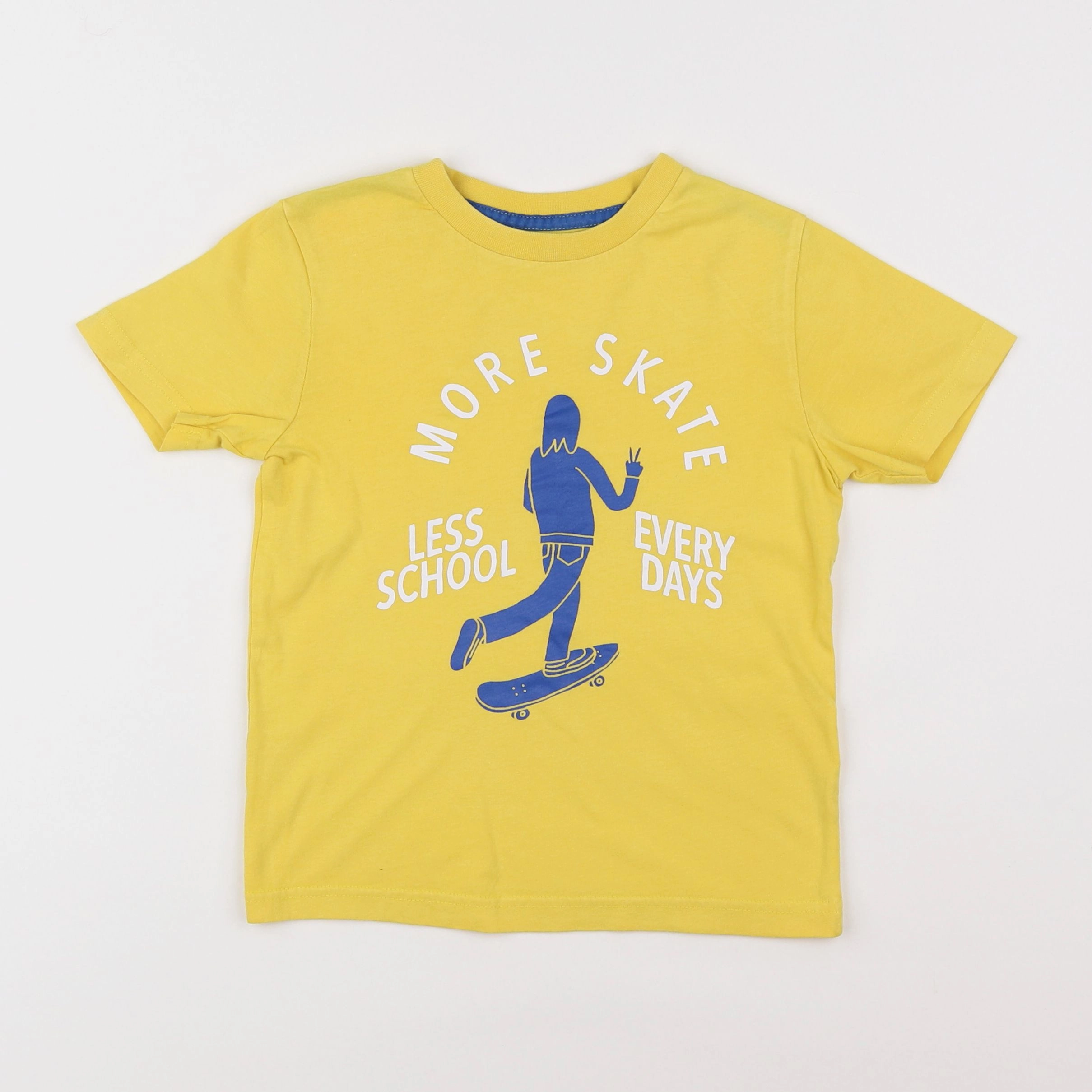 Cyrillus - tee-shirt jaune - 6 ans