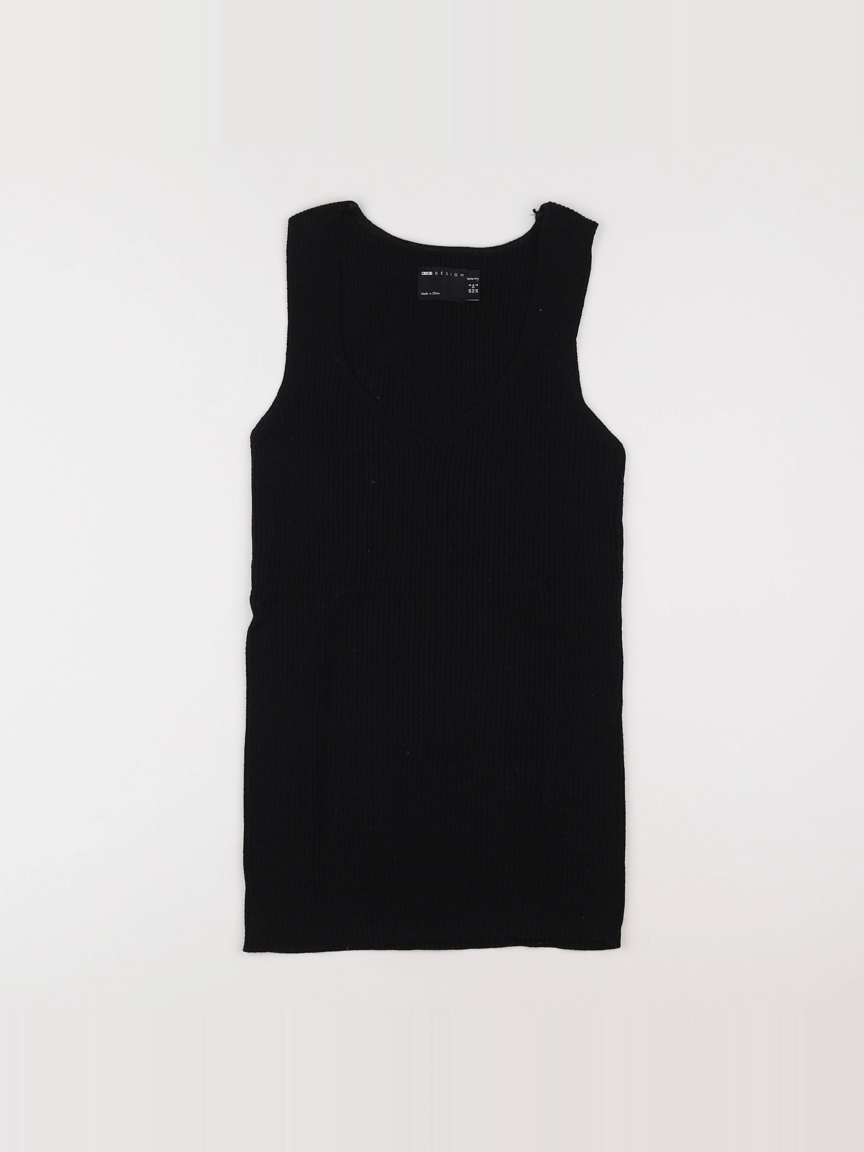 Asos - débardeur grossesse noir - 34