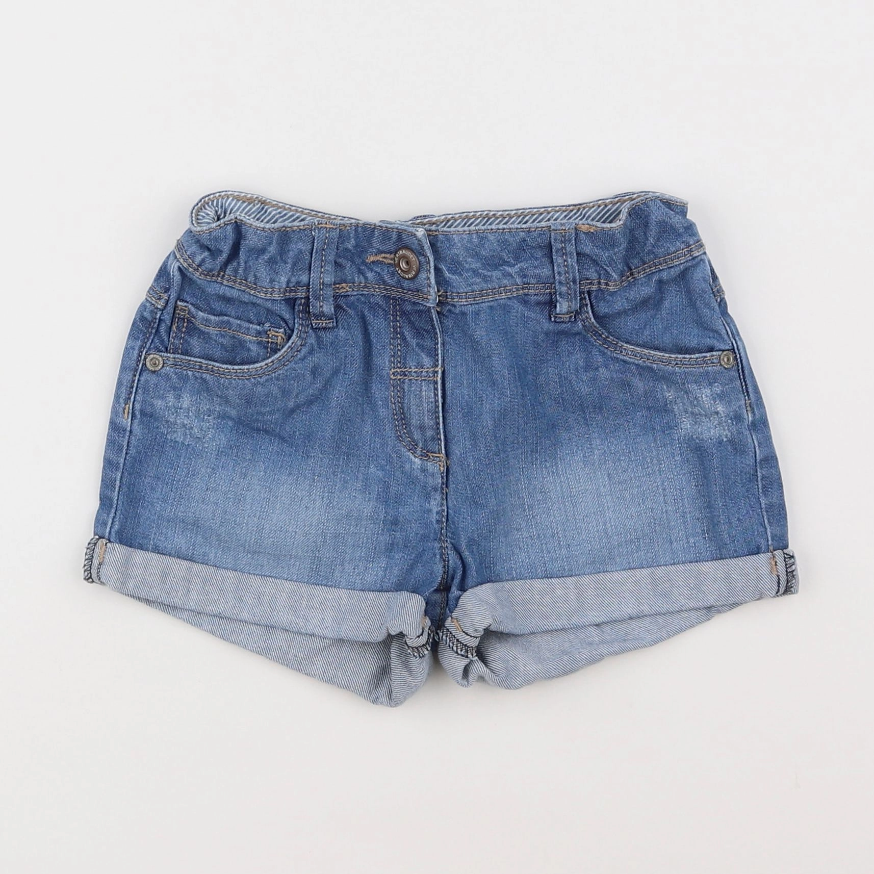 Vertbaudet - short bleu - 6 ans