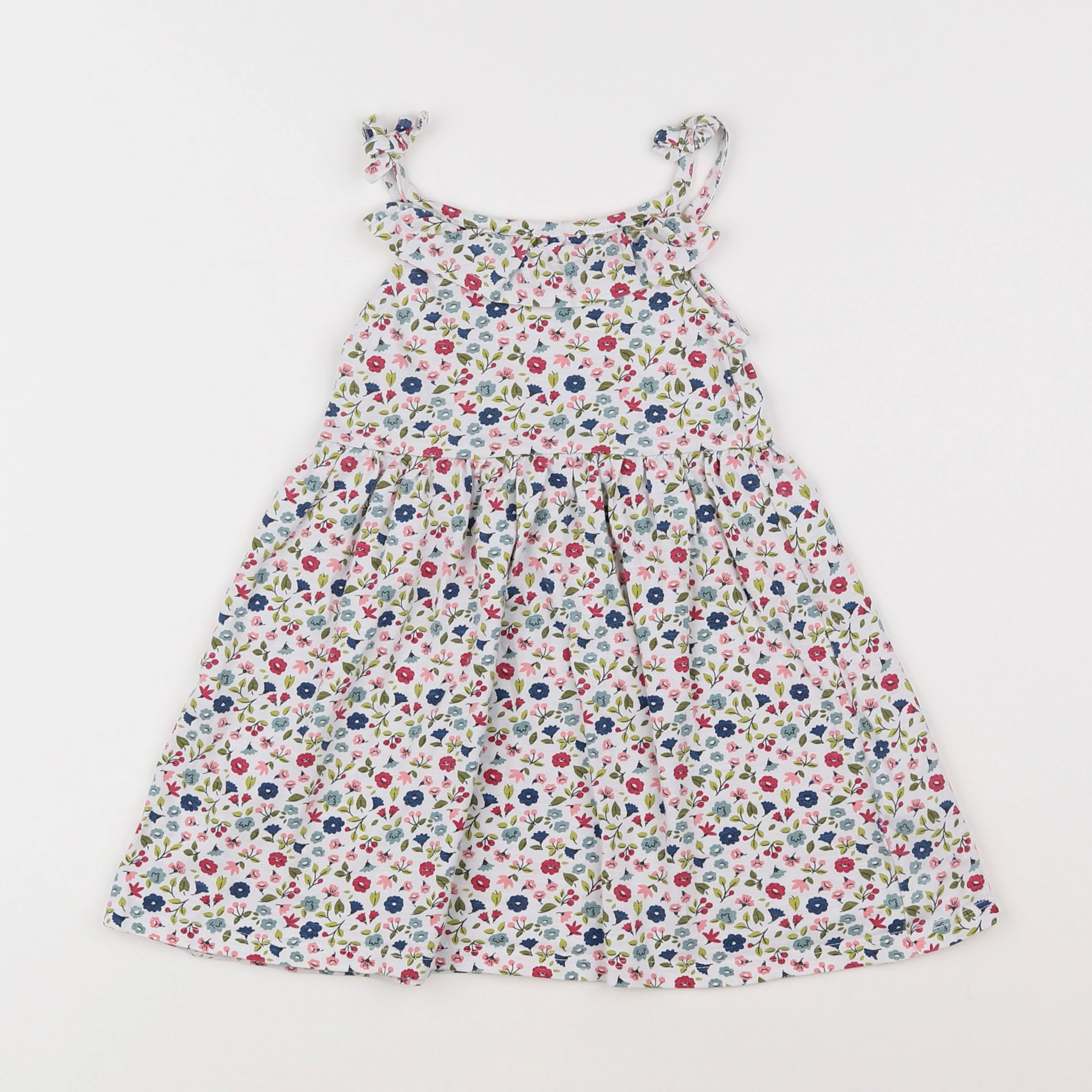 Vertbaudet - robe multicolore - 3 ans