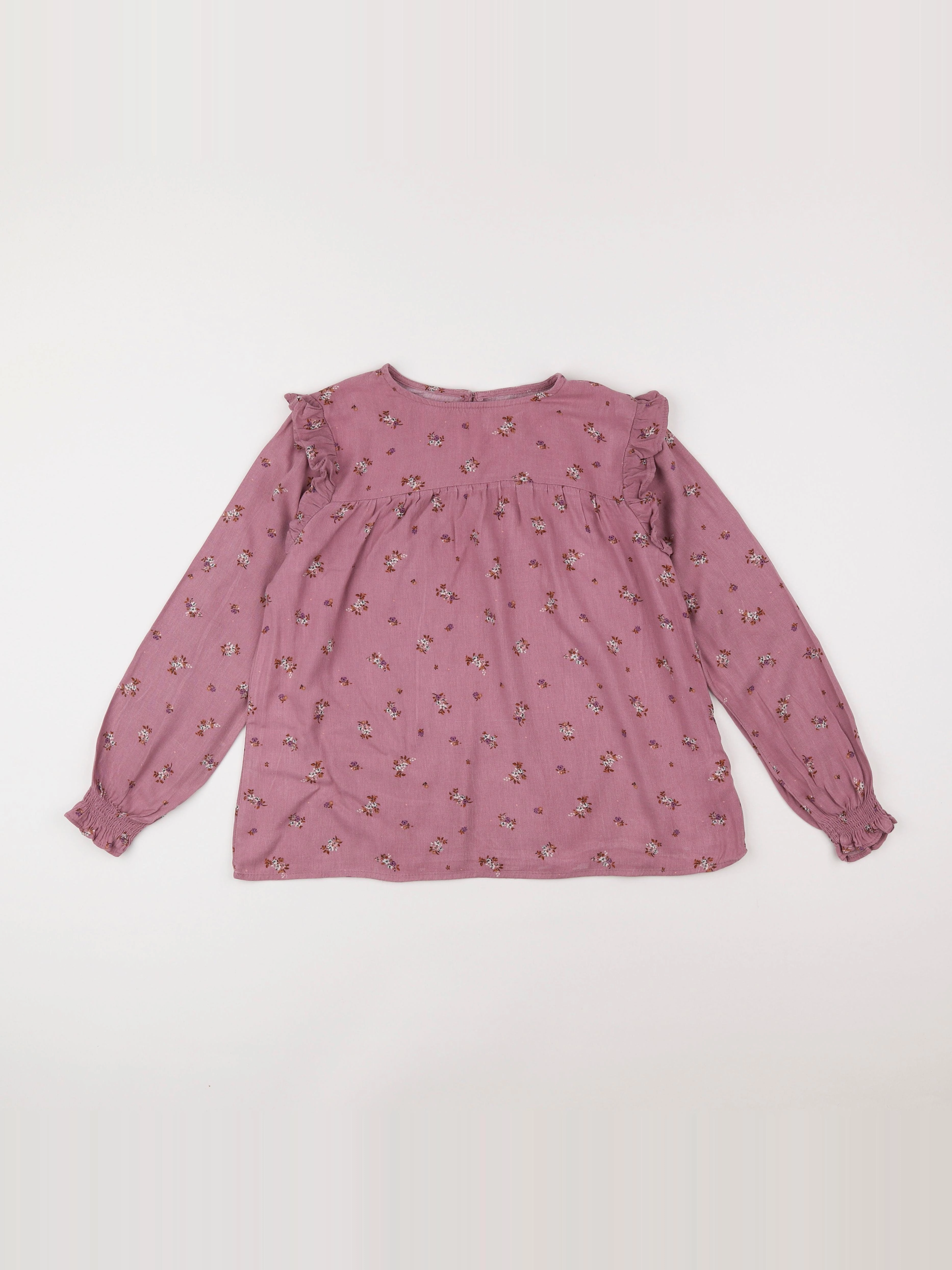 Vertbaudet - blouse rose - 10 ans