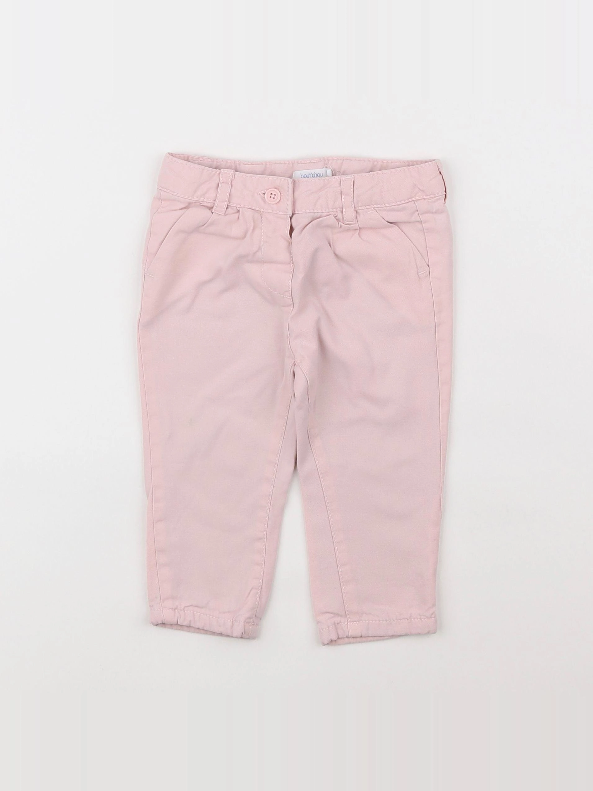 Boutchou - pantalon rose - 9 mois
