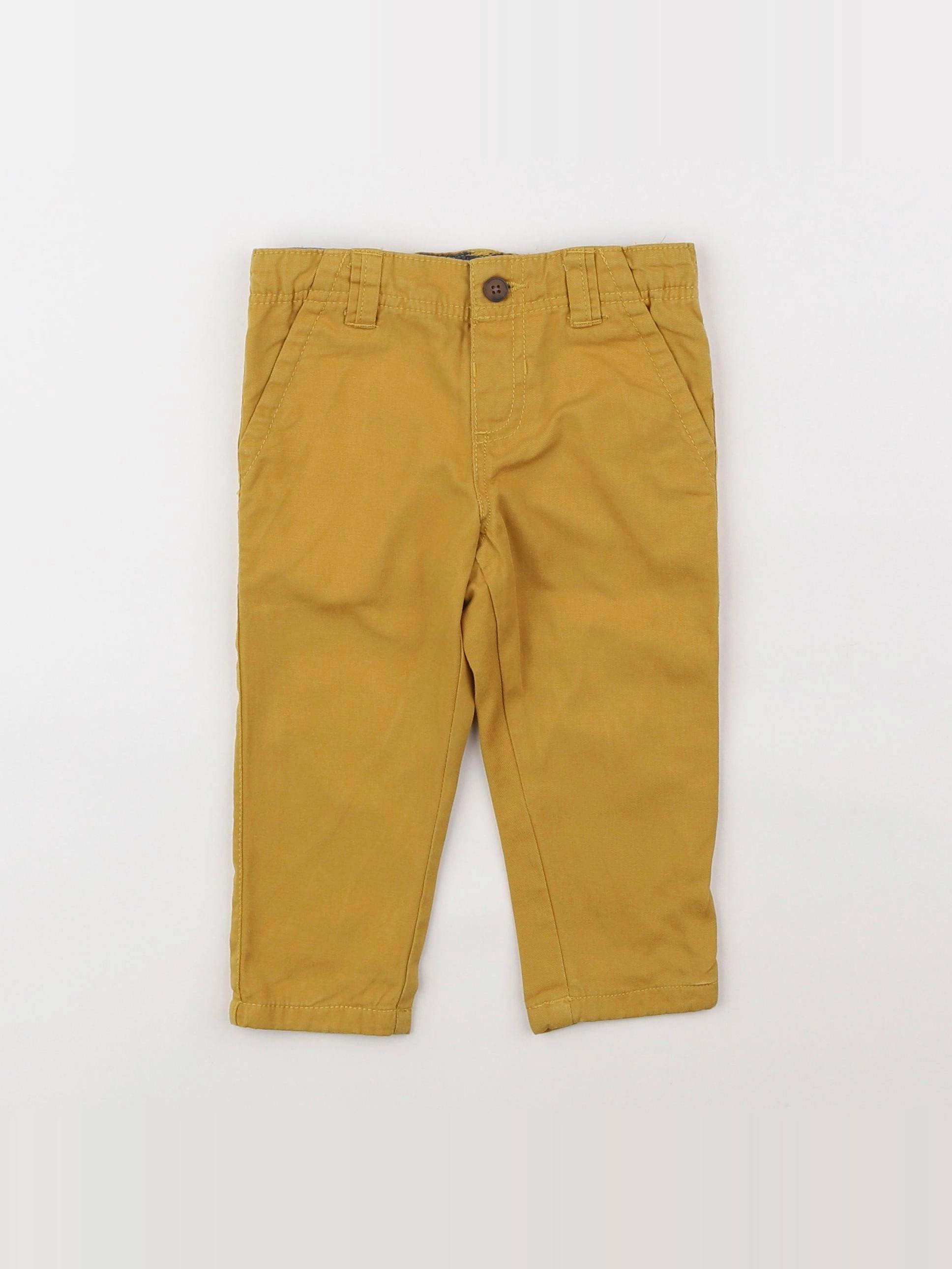Boutchou - pantalon jaune - 9 mois