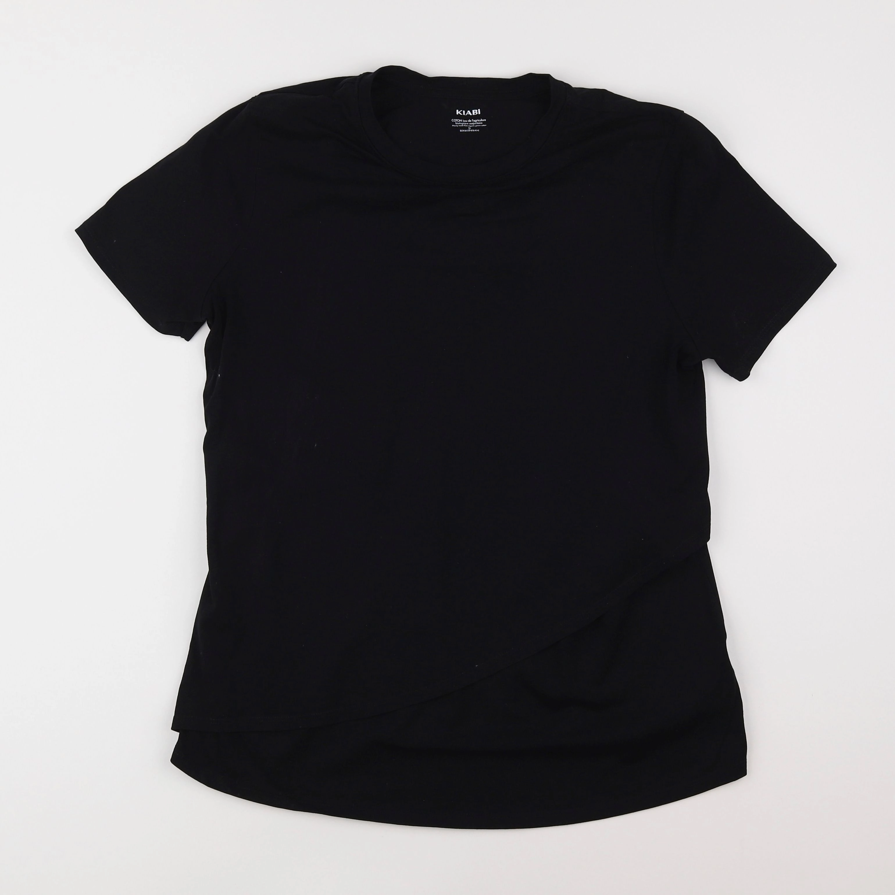 Kiabi - tee-shirt grossesse noir - 36