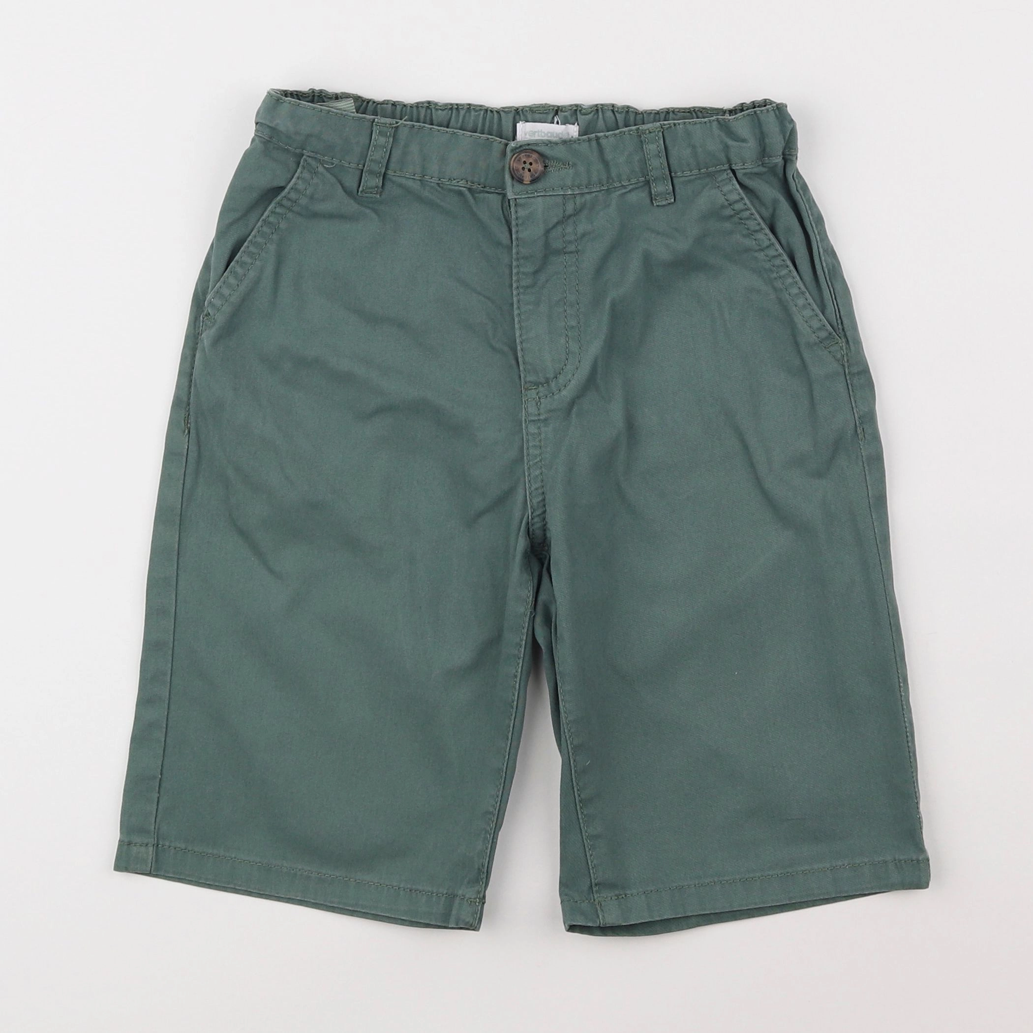 Vertbaudet - short vert - 9 ans