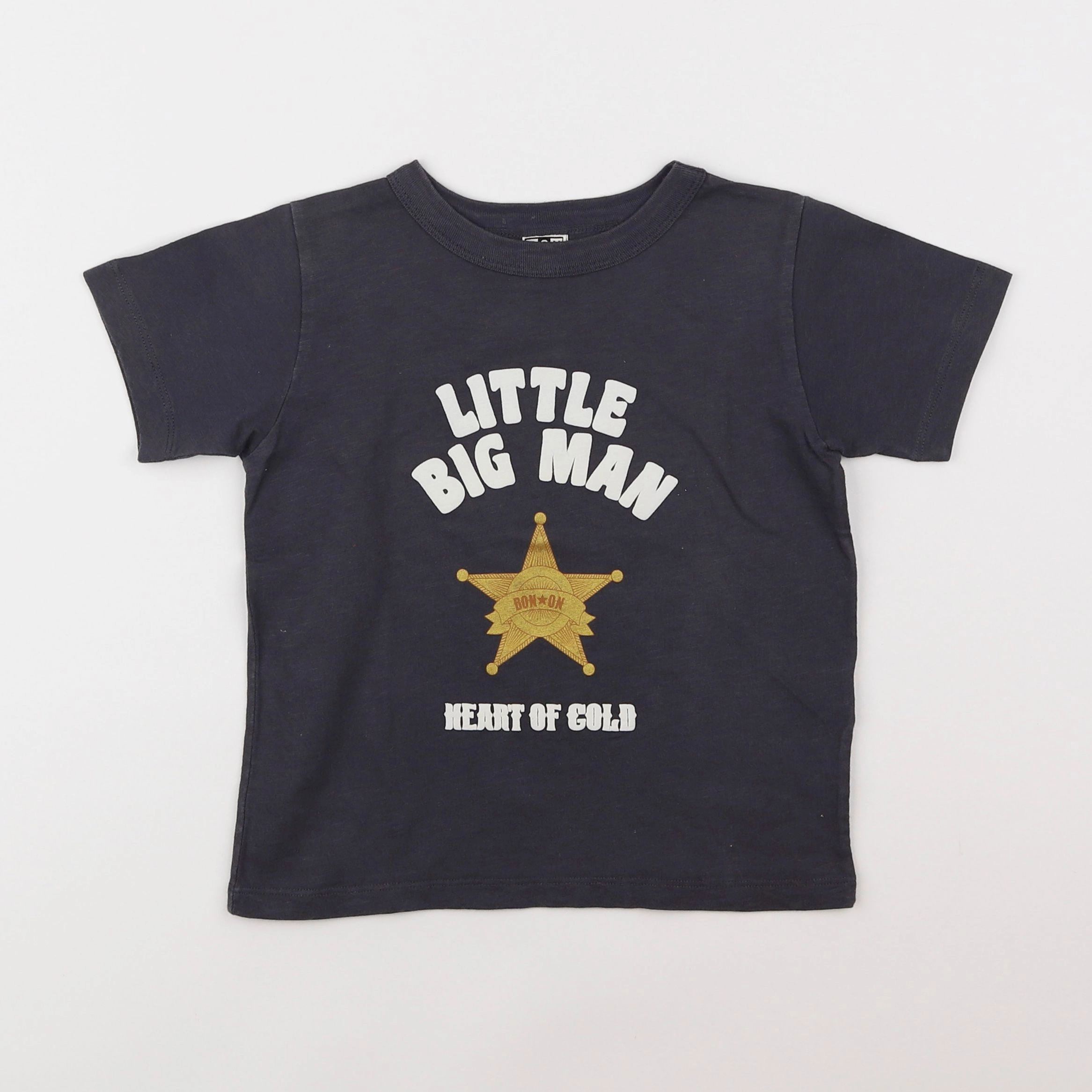 Bonton - tee-shirt gris - 4 ans