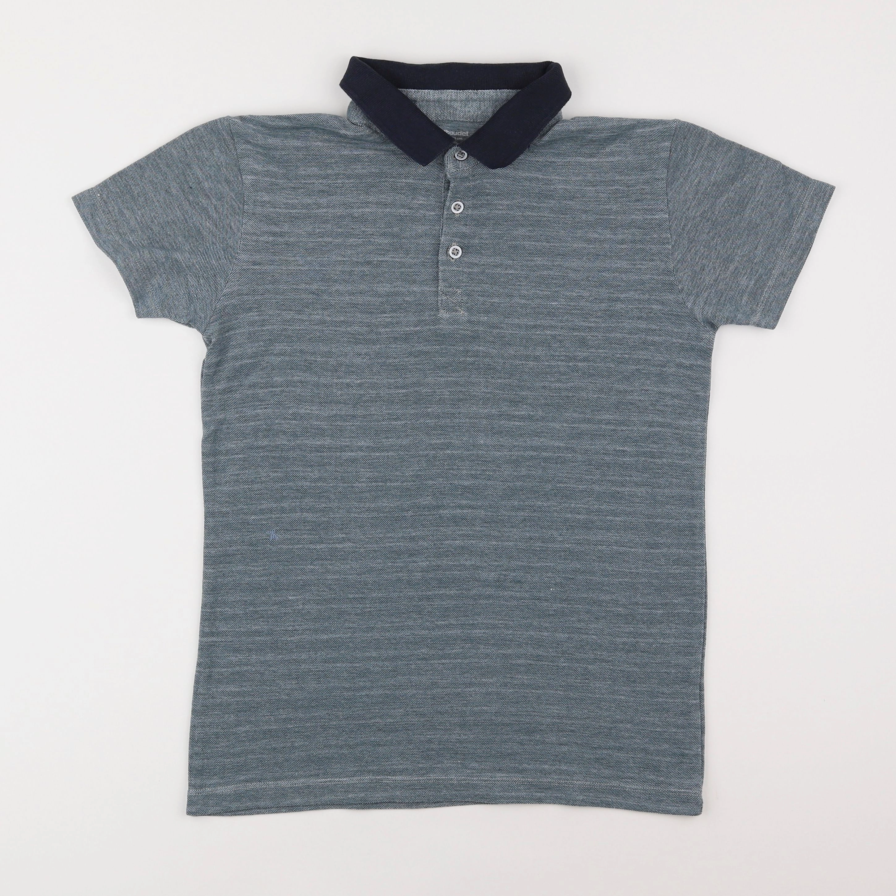 Vertbaudet - polo gris - 12 ans