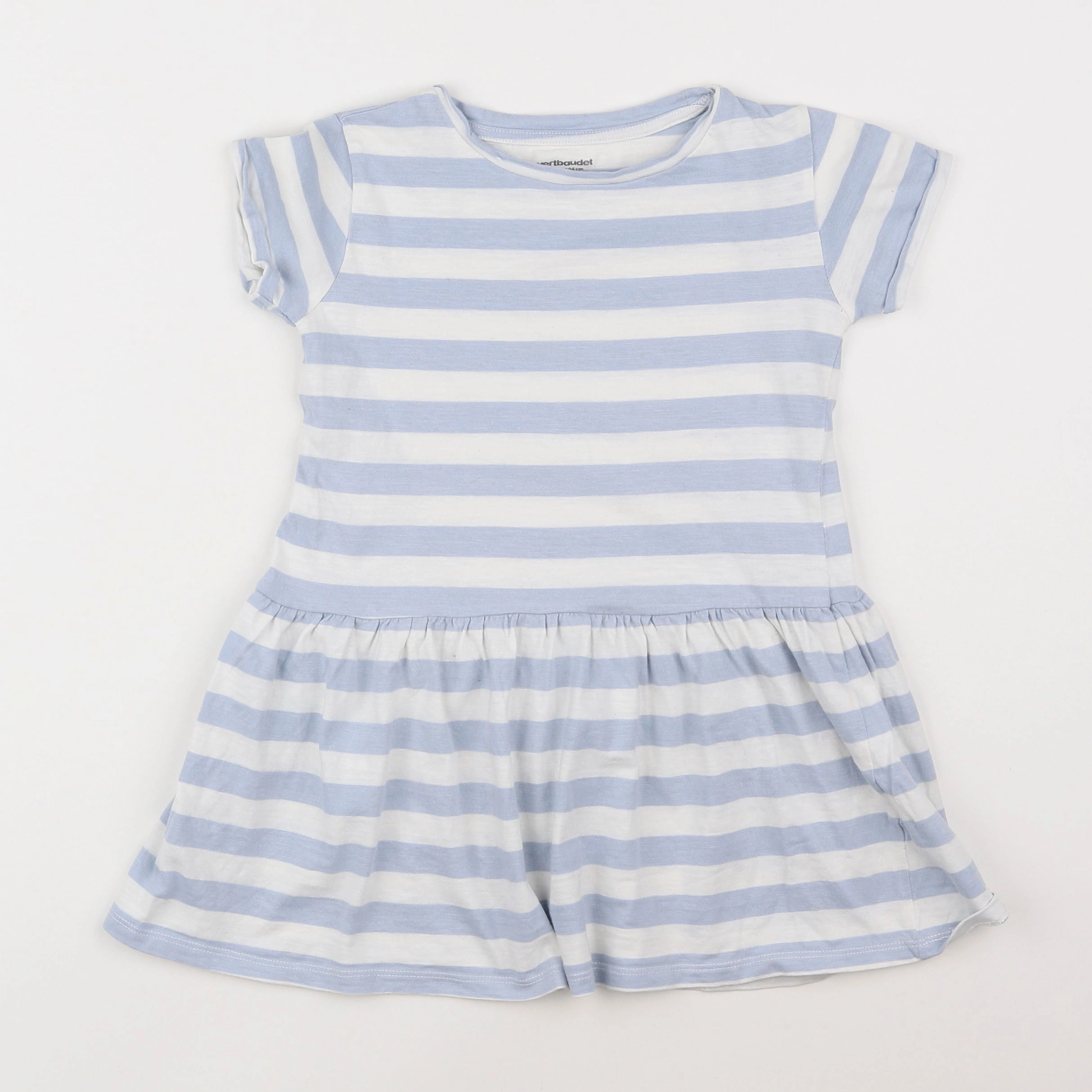 Vertbaudet - robe bleu - 4 ans