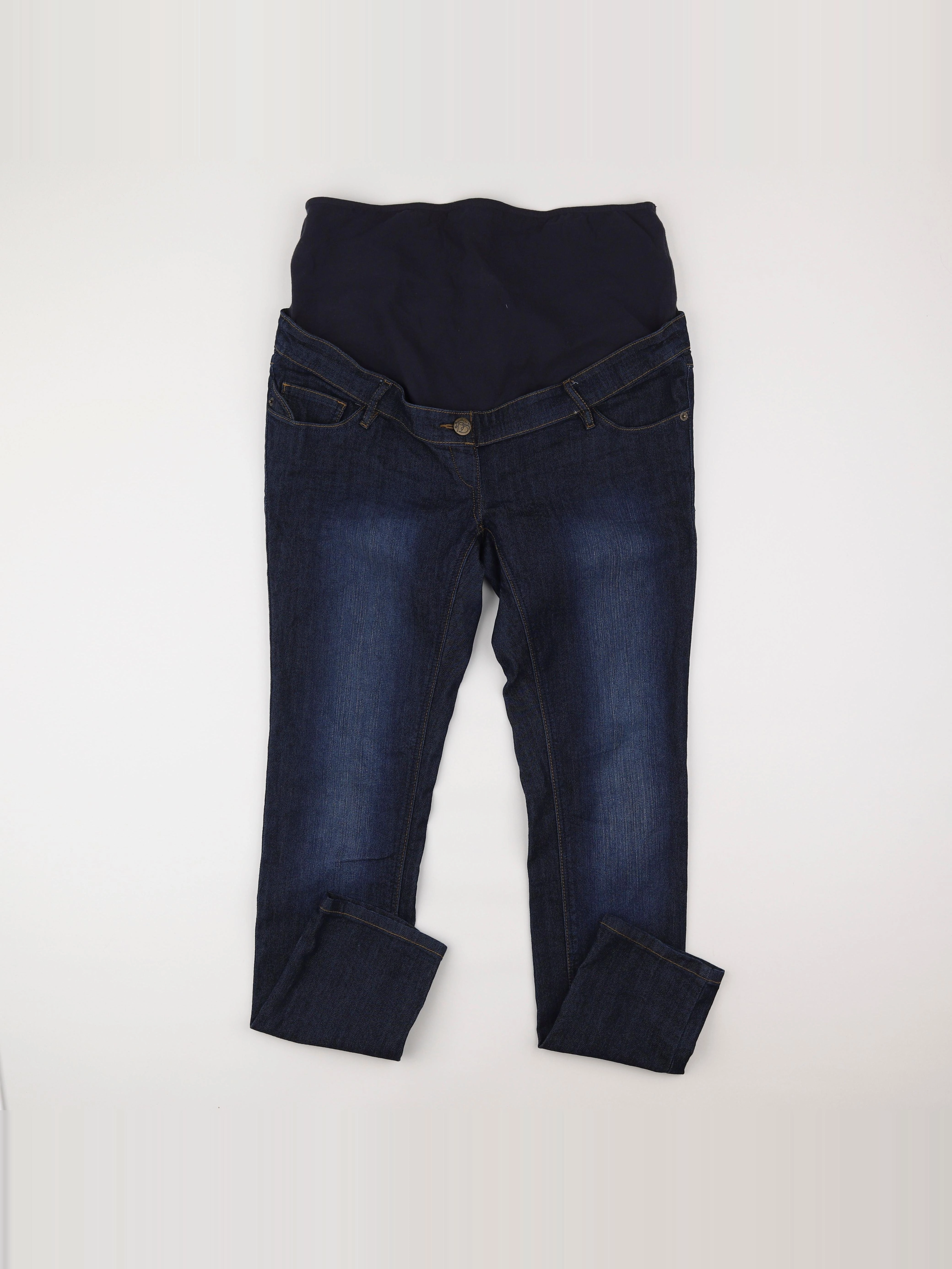 Kiabi - jean grossesse bleu - 42