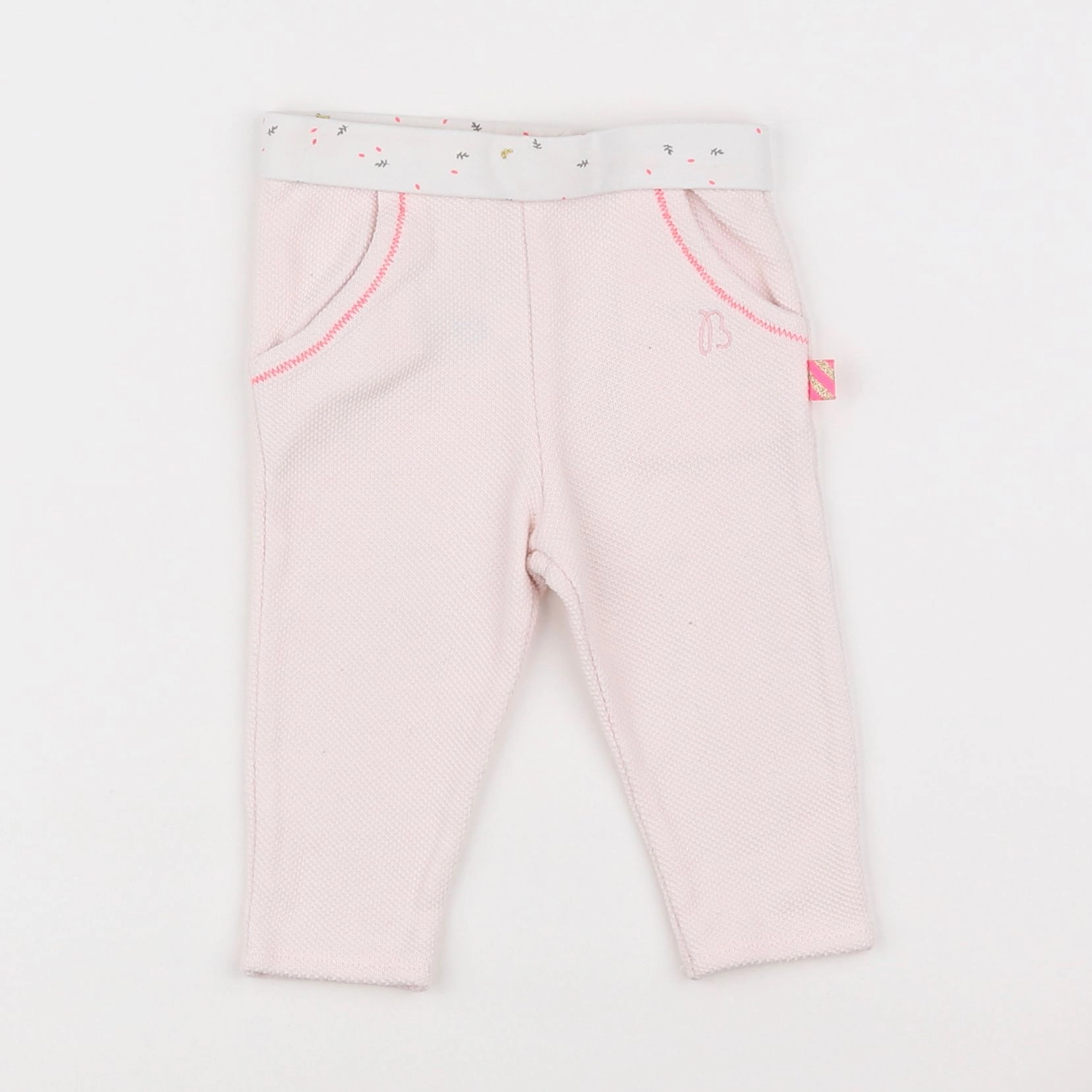 Billie Blush - jogging rose - 6 mois