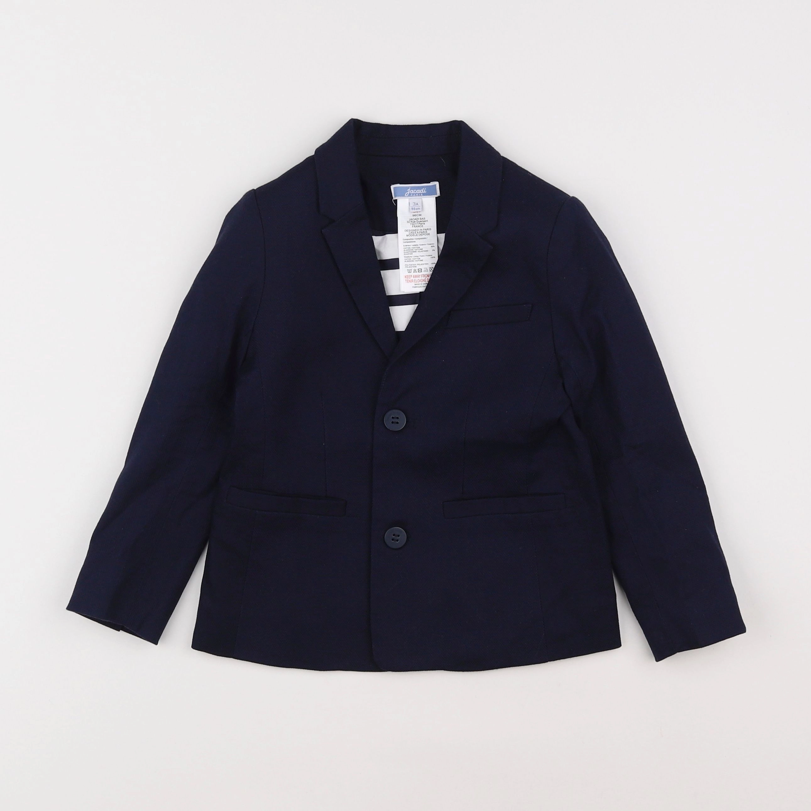 Jacadi - veste bleu - 3 ans