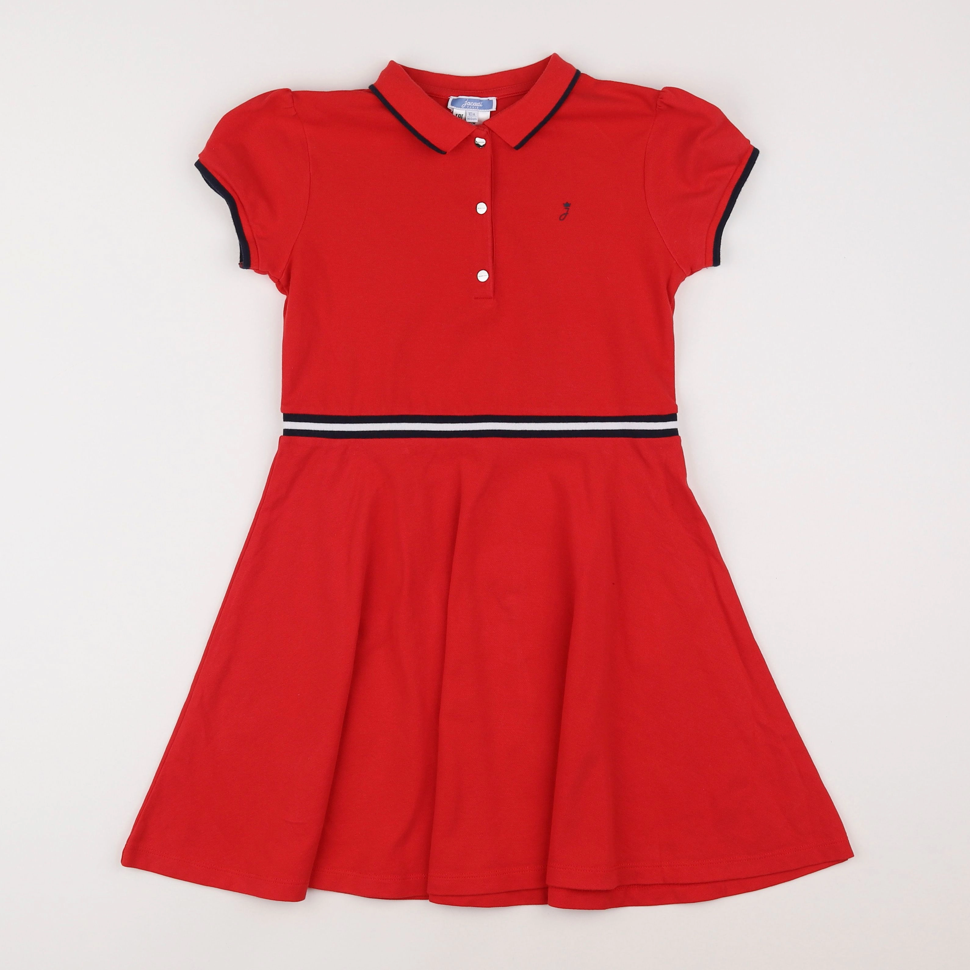 Jacadi - robe rouge - 9 ans