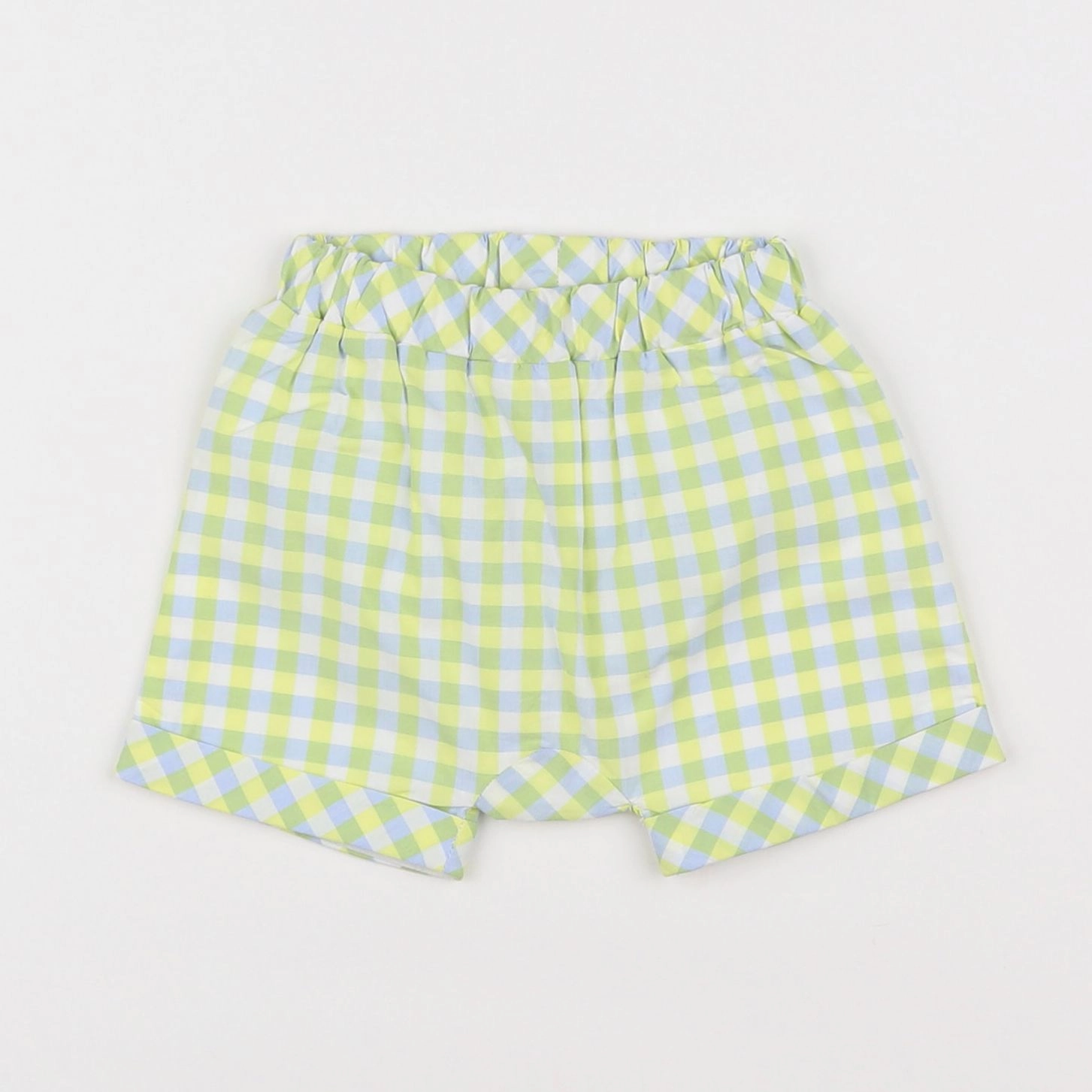 Jacadi - short gris, jaune - 3 mois