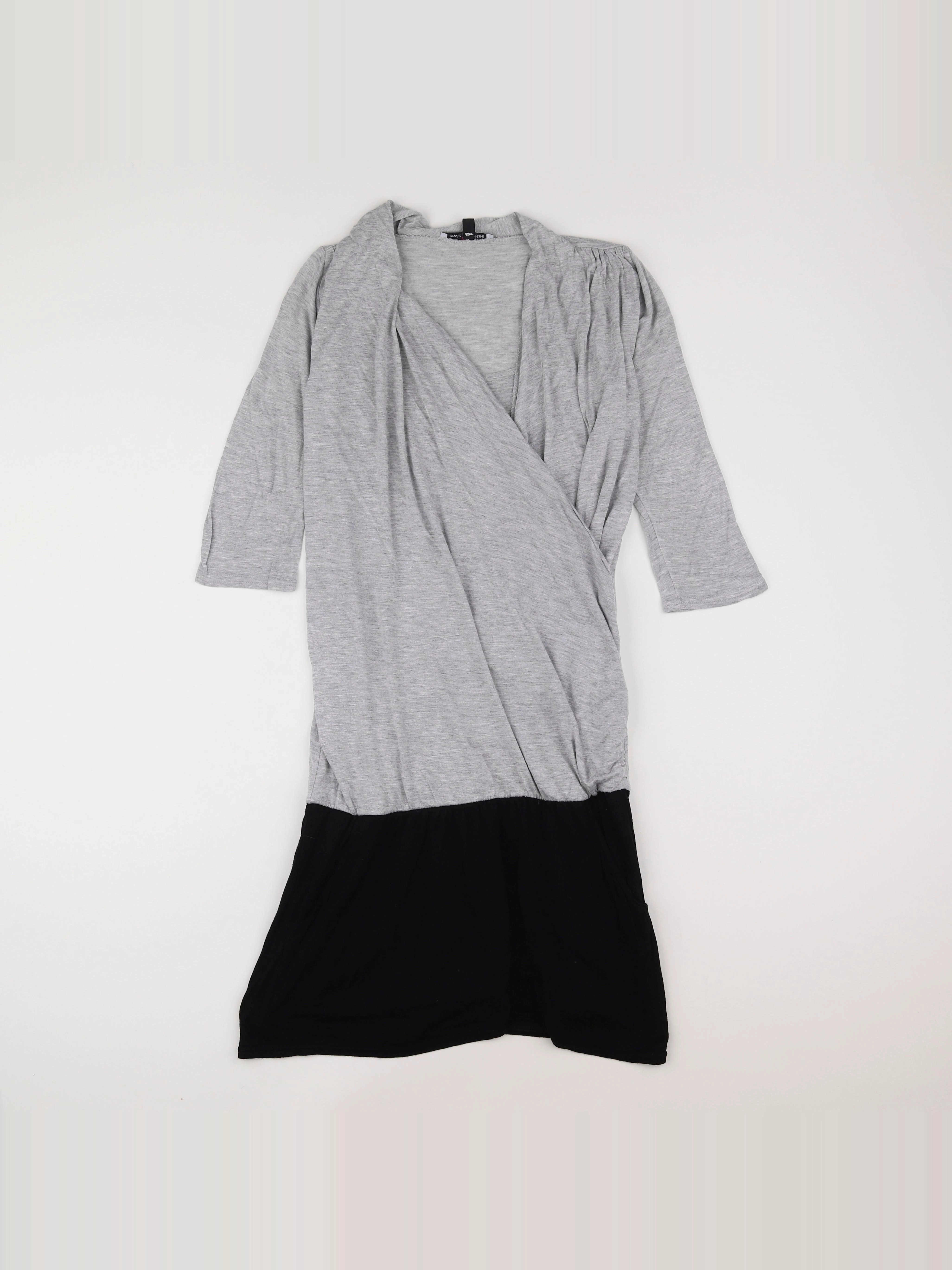 Envie de fraise - robe grossesse gris - 36 à 38
