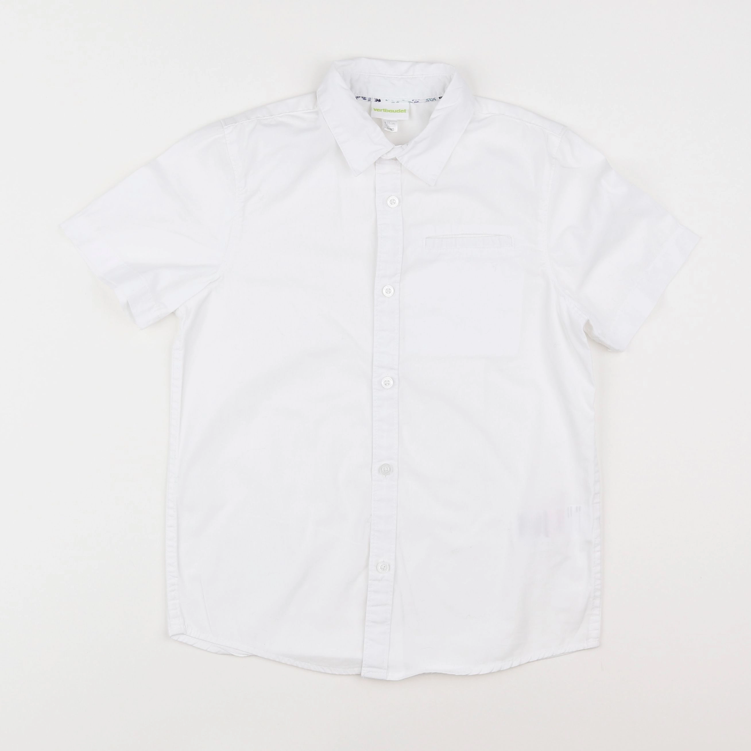 Vertbaudet - chemise blanc - 8 ans