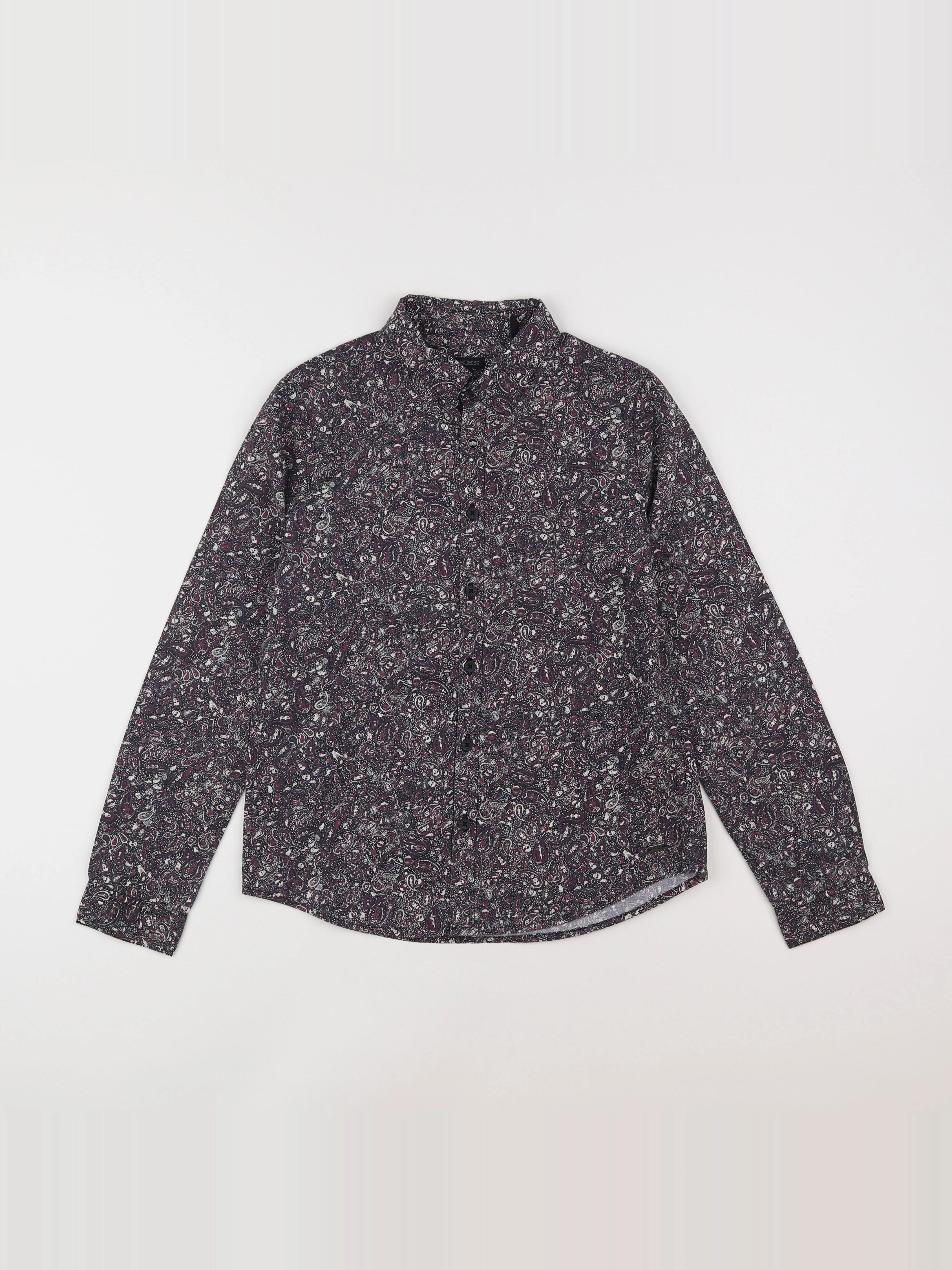 IKKS - chemise marron - 10 ans