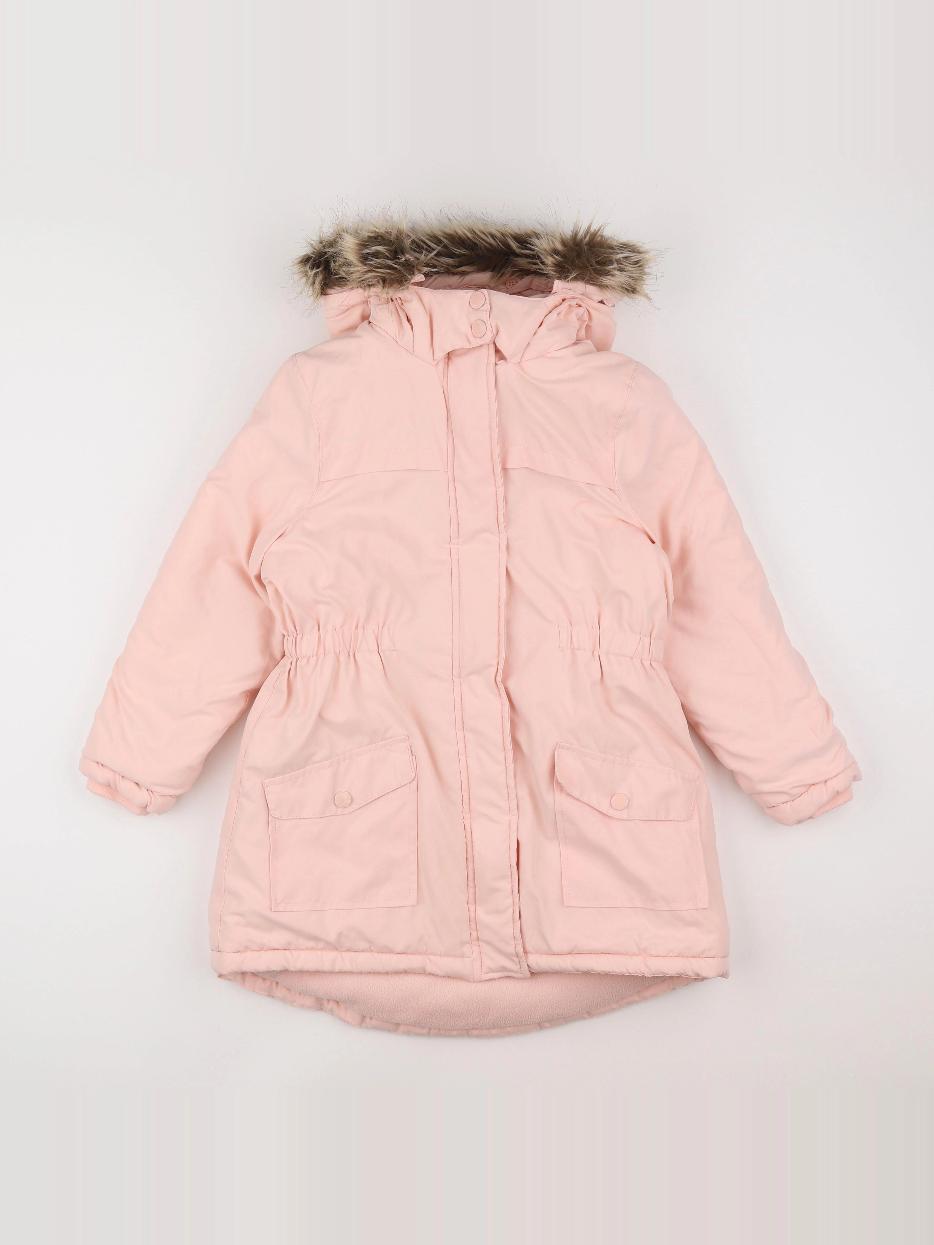 Vertbaudet - parka rose - 9 ans