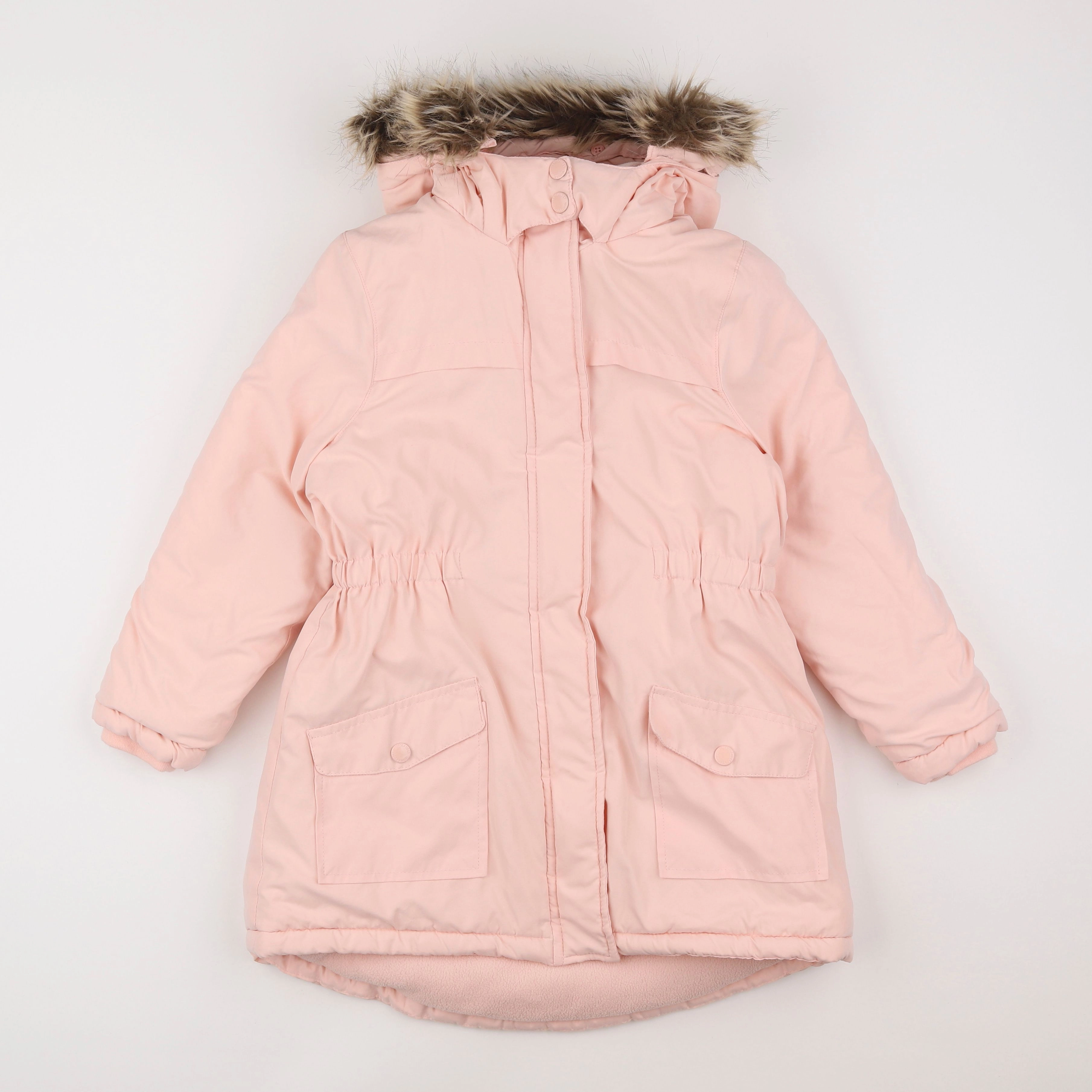 Vertbaudet - parka rose - 9 ans