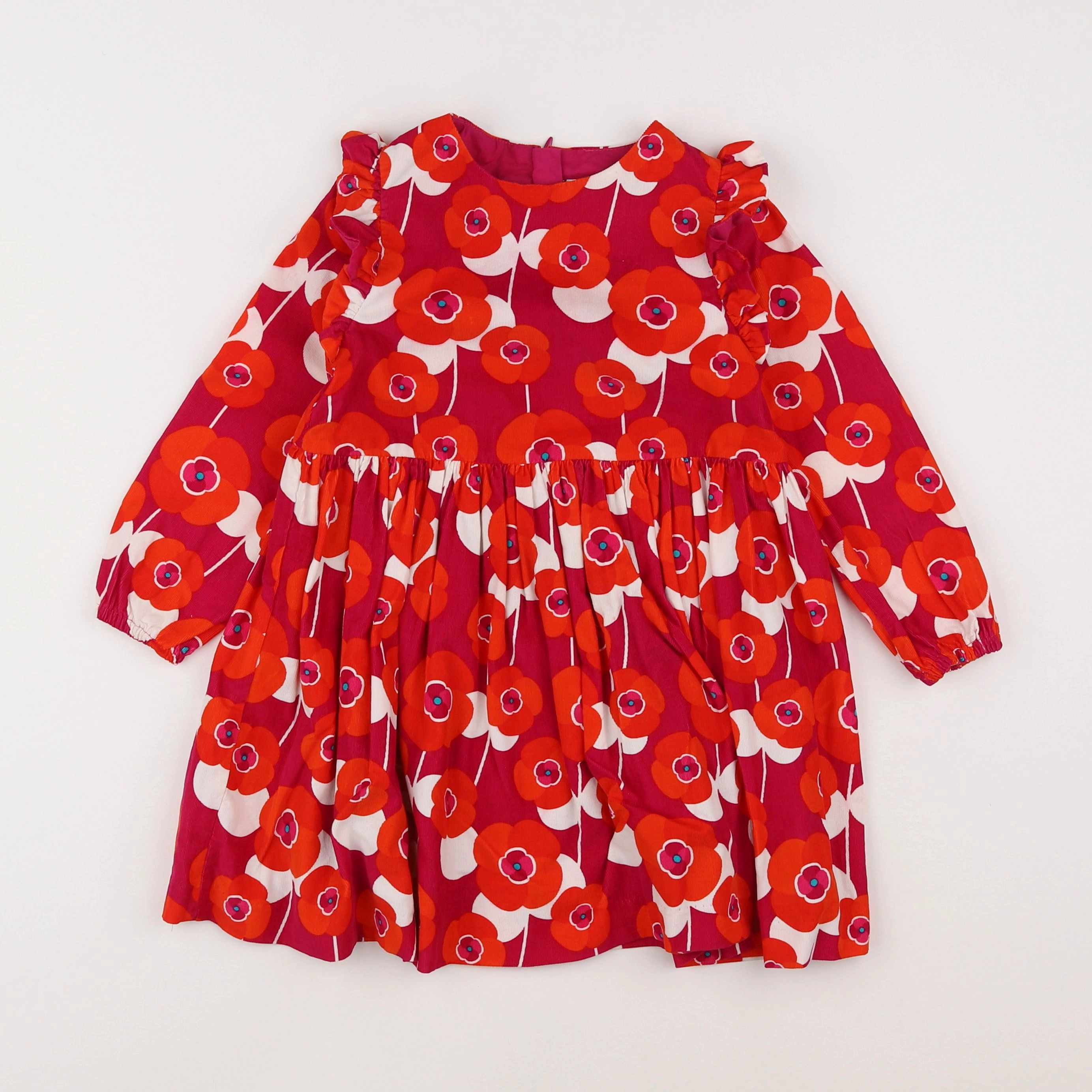 Jacadi - robe rouge - 4 ans