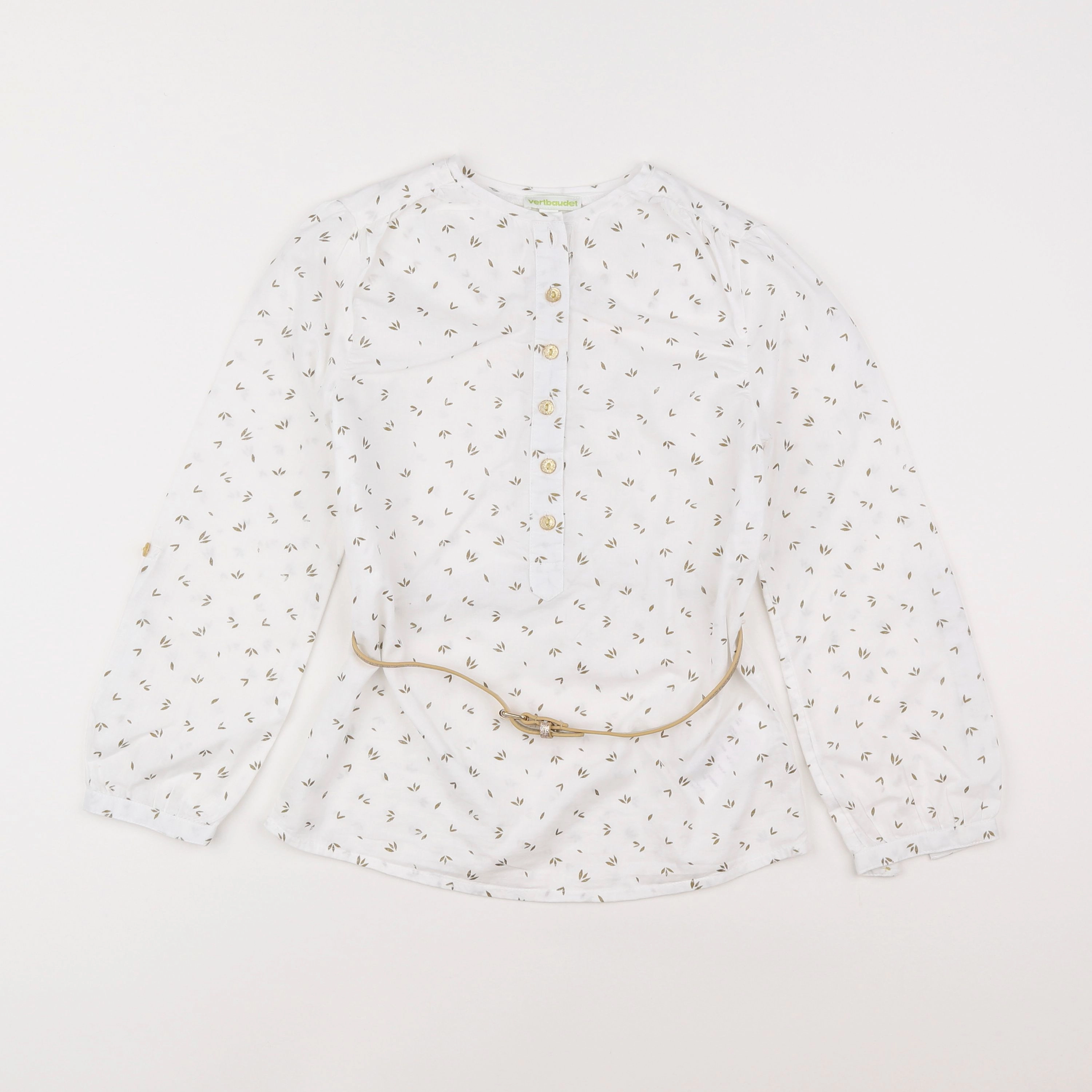 Vertbaudet - blouse blanc - 8 ans