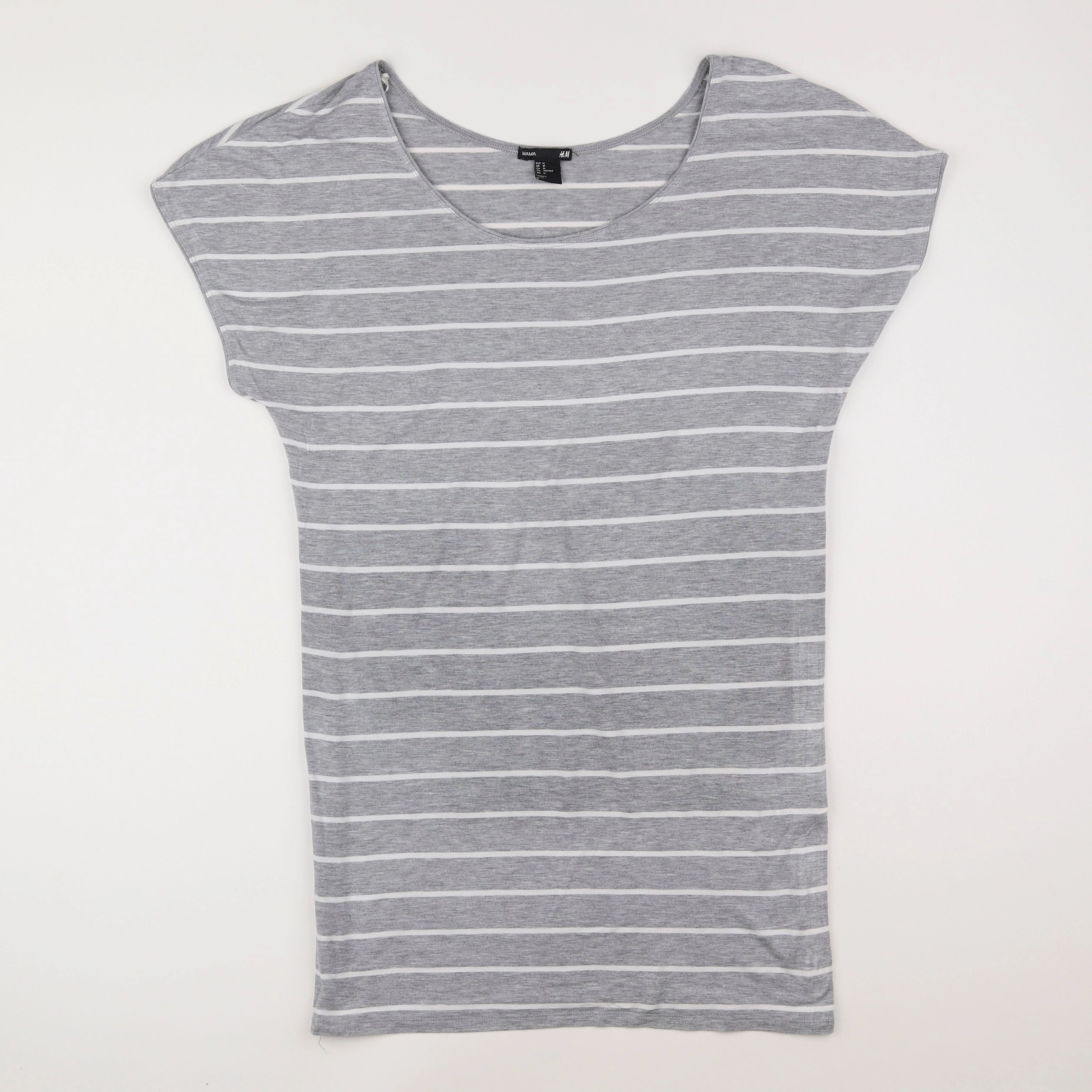H&M - tee-shirt grossesse gris - 38