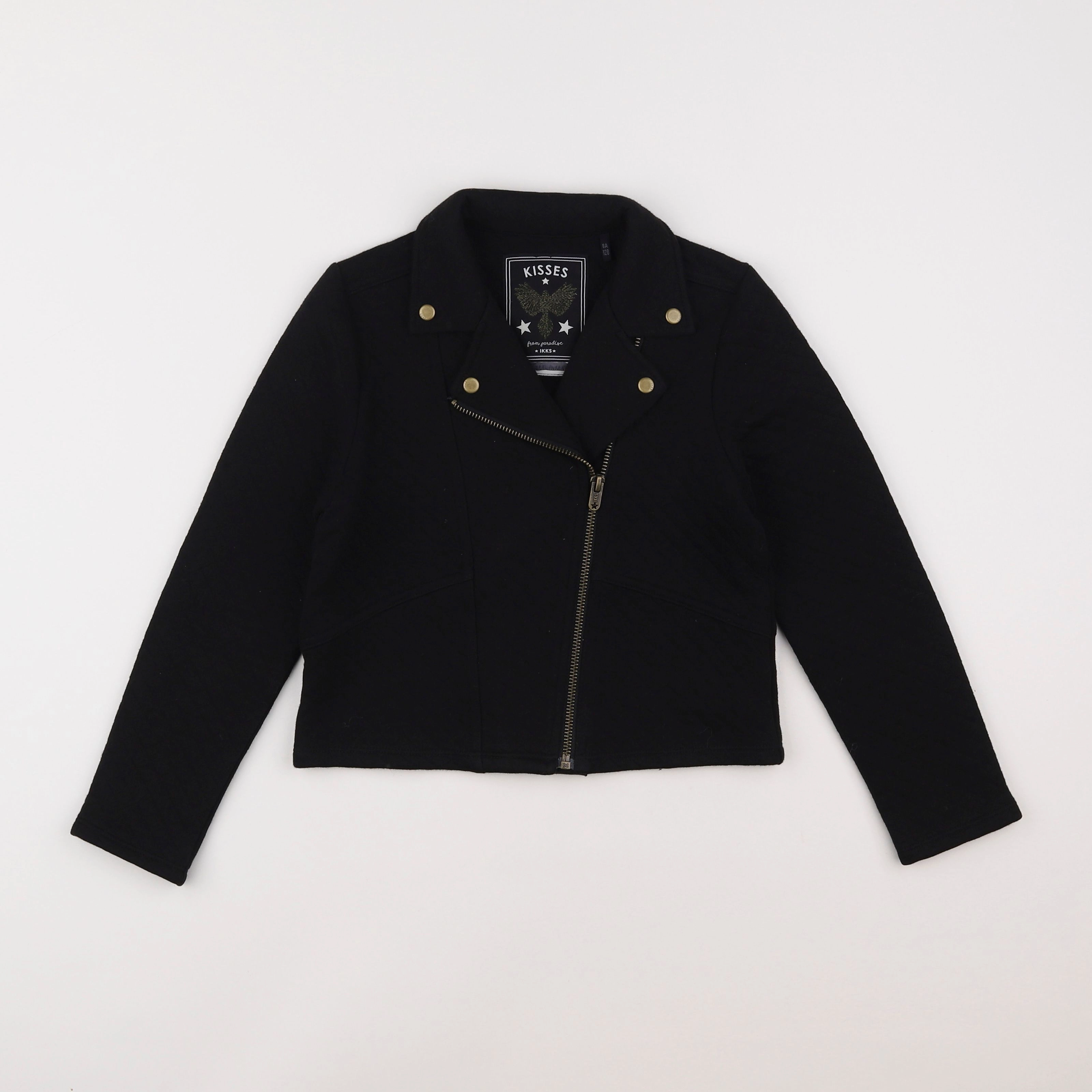 IKKS - veste noir - 8 ans