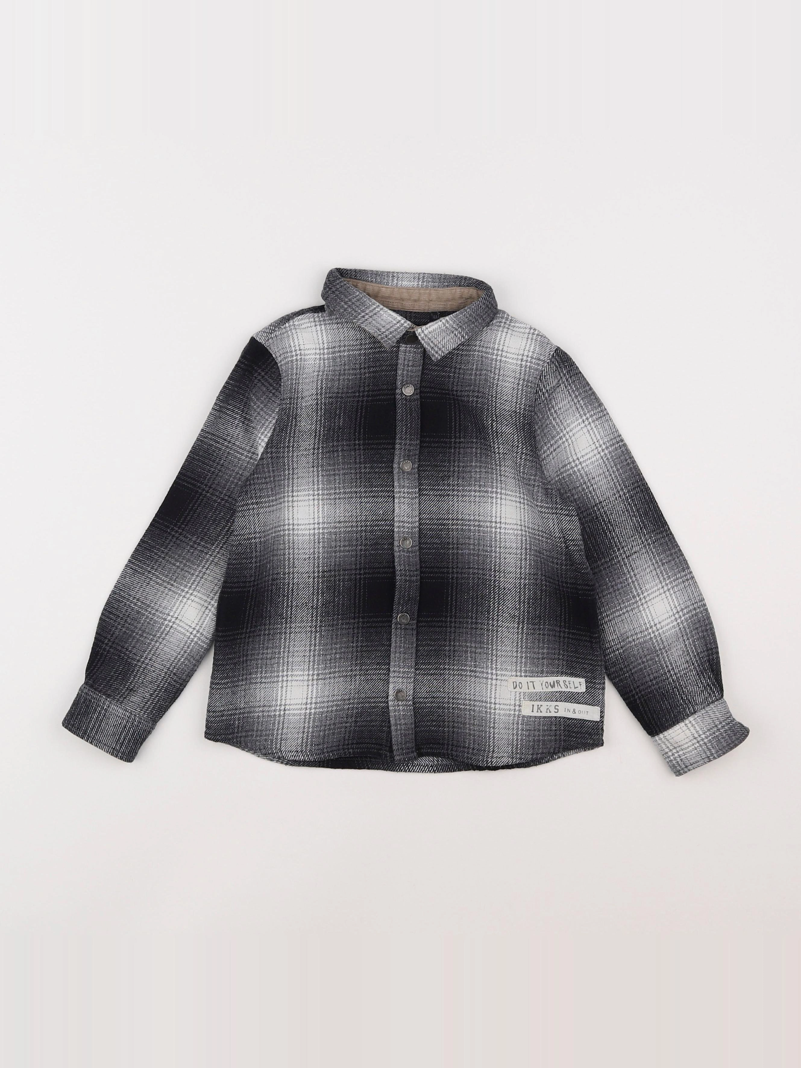 IKKS - chemise noir - 4 ans