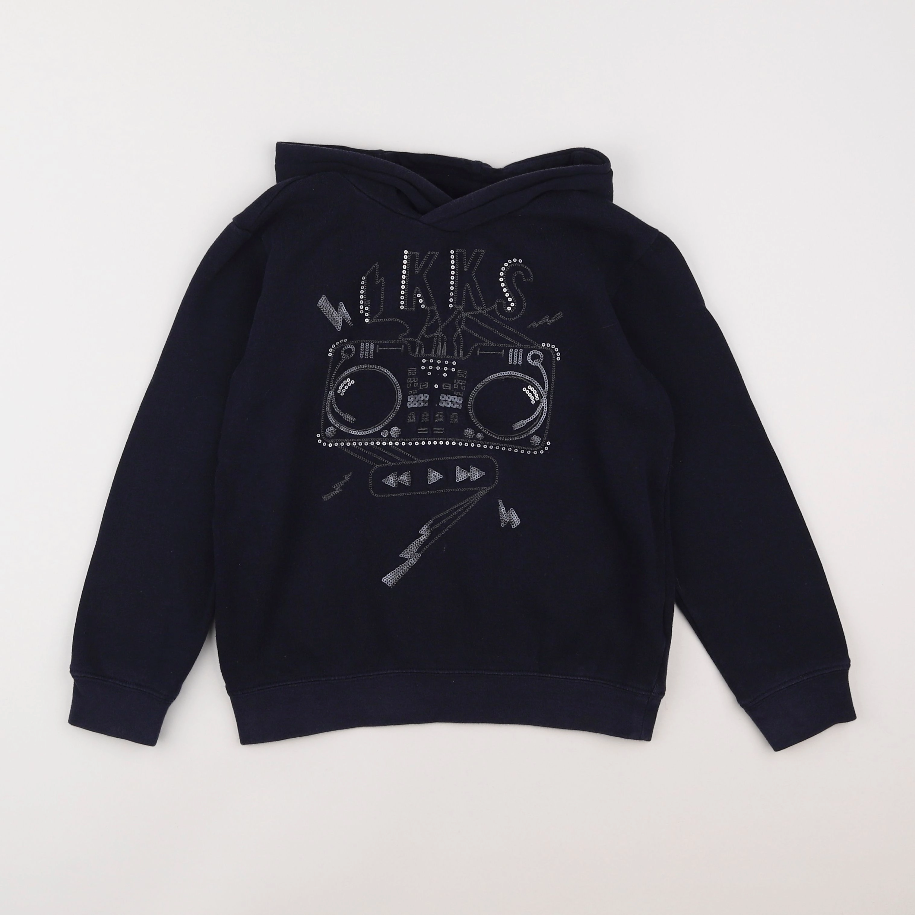 IKKS - sweat bleu - 8 ans