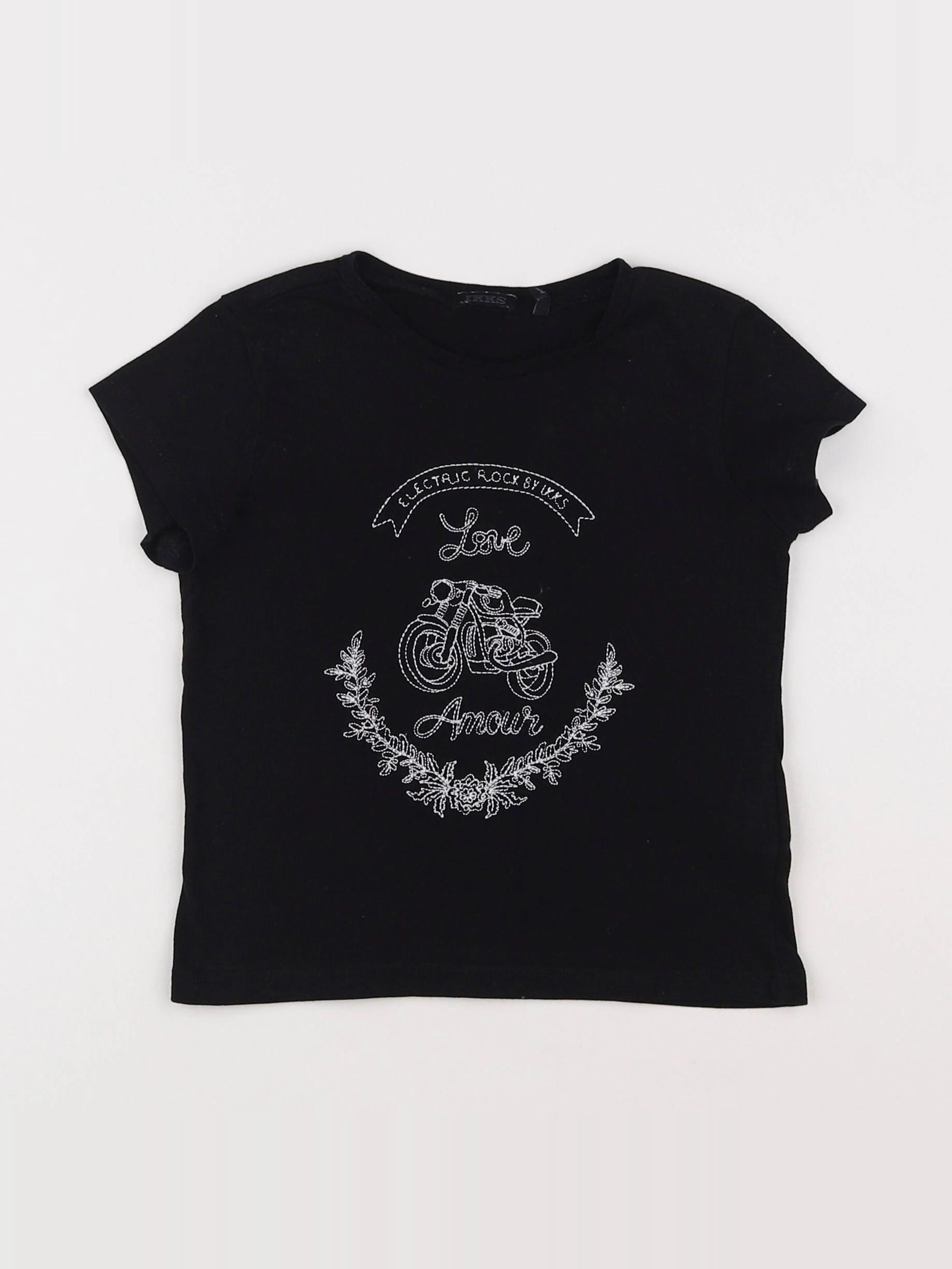 IKKS - tee-shirt noir - 4 ans