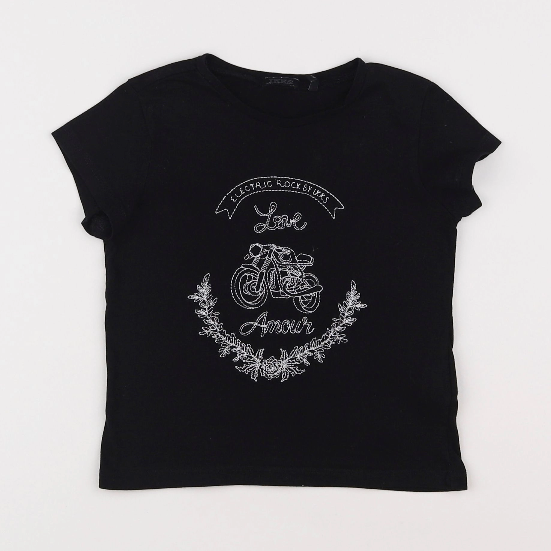 IKKS - tee-shirt noir - 4 ans