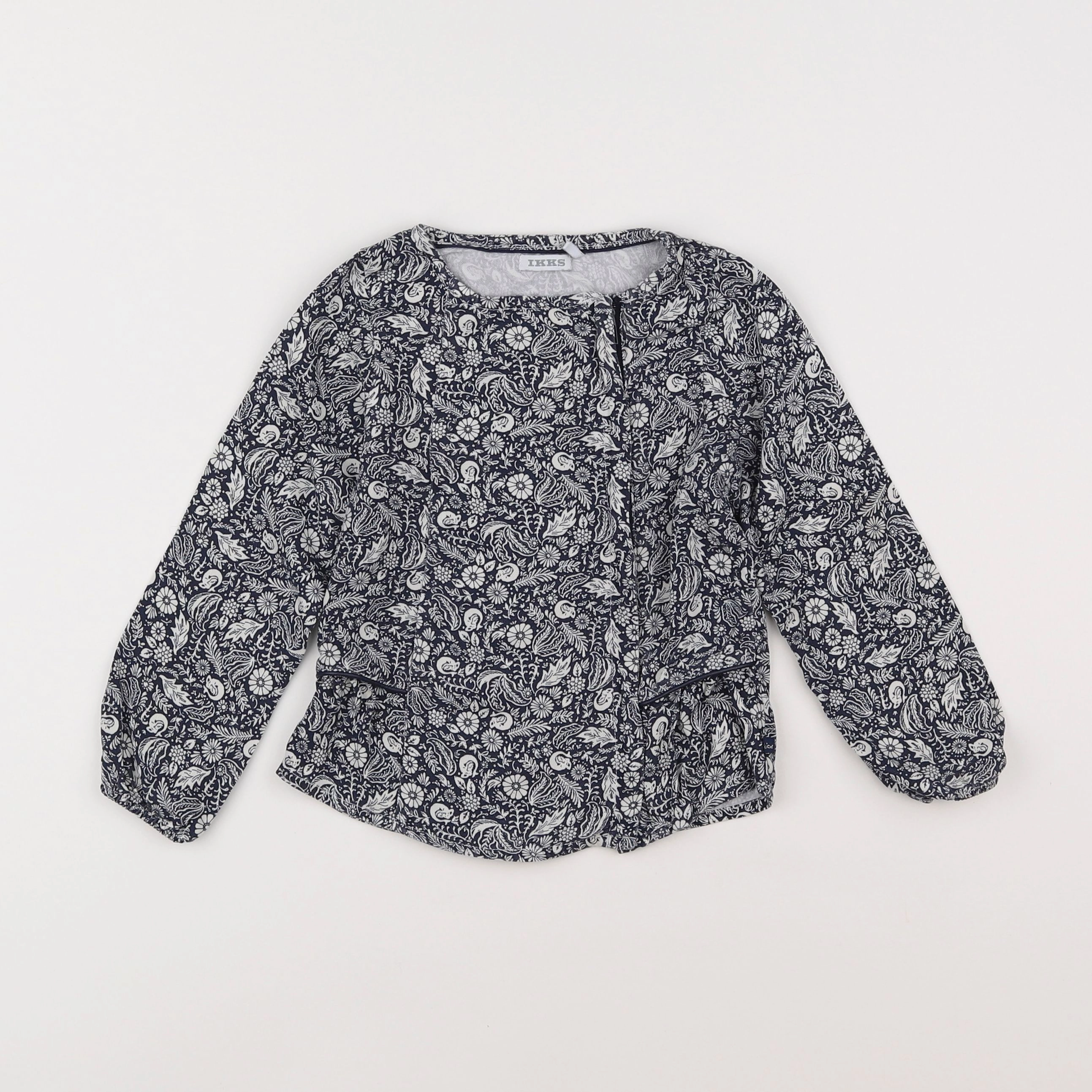 IKKS - blouse bleu - 3 ans