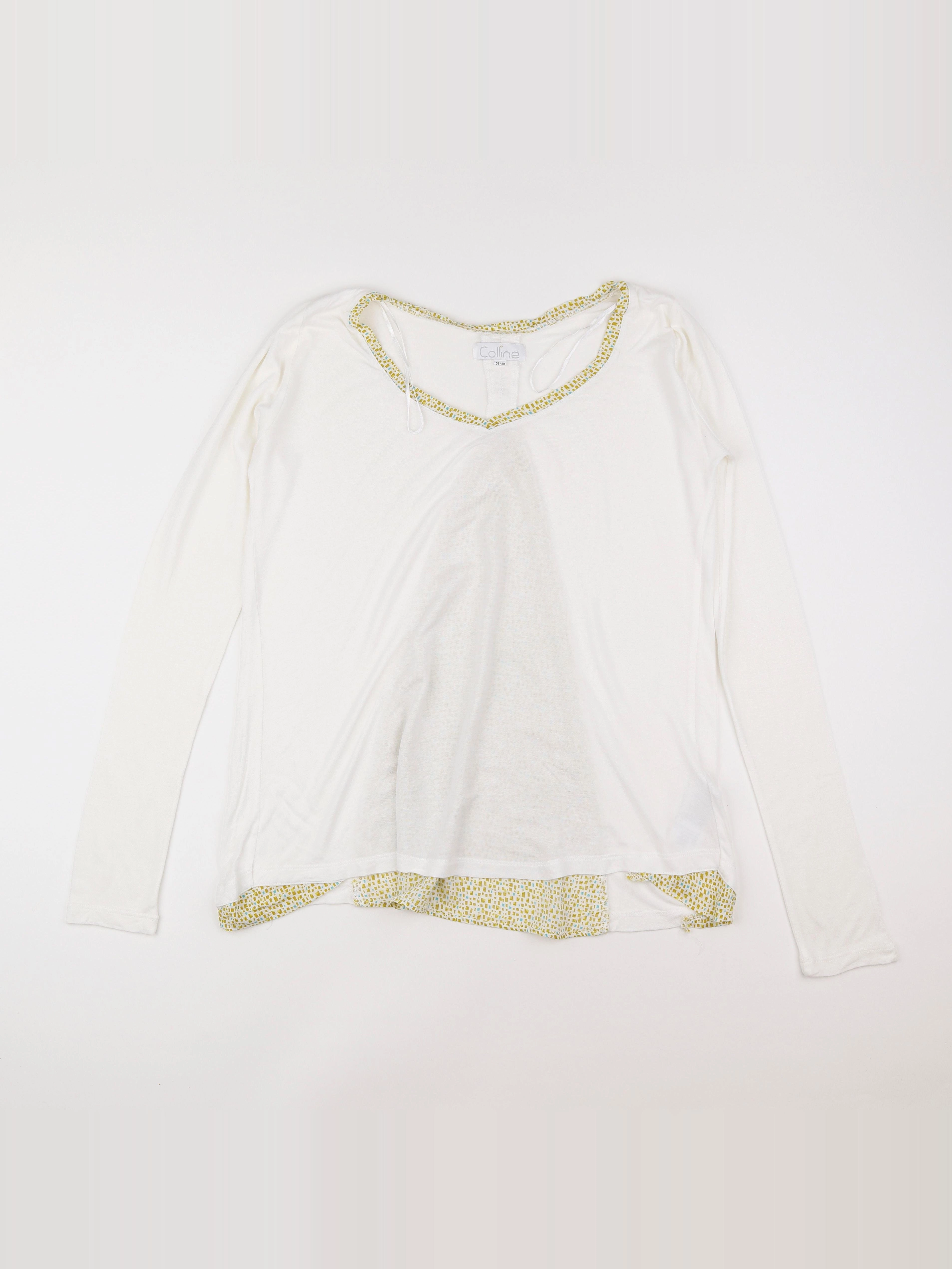 Vertbaudet - tee-shirt grossesse blanc - 38 à 40