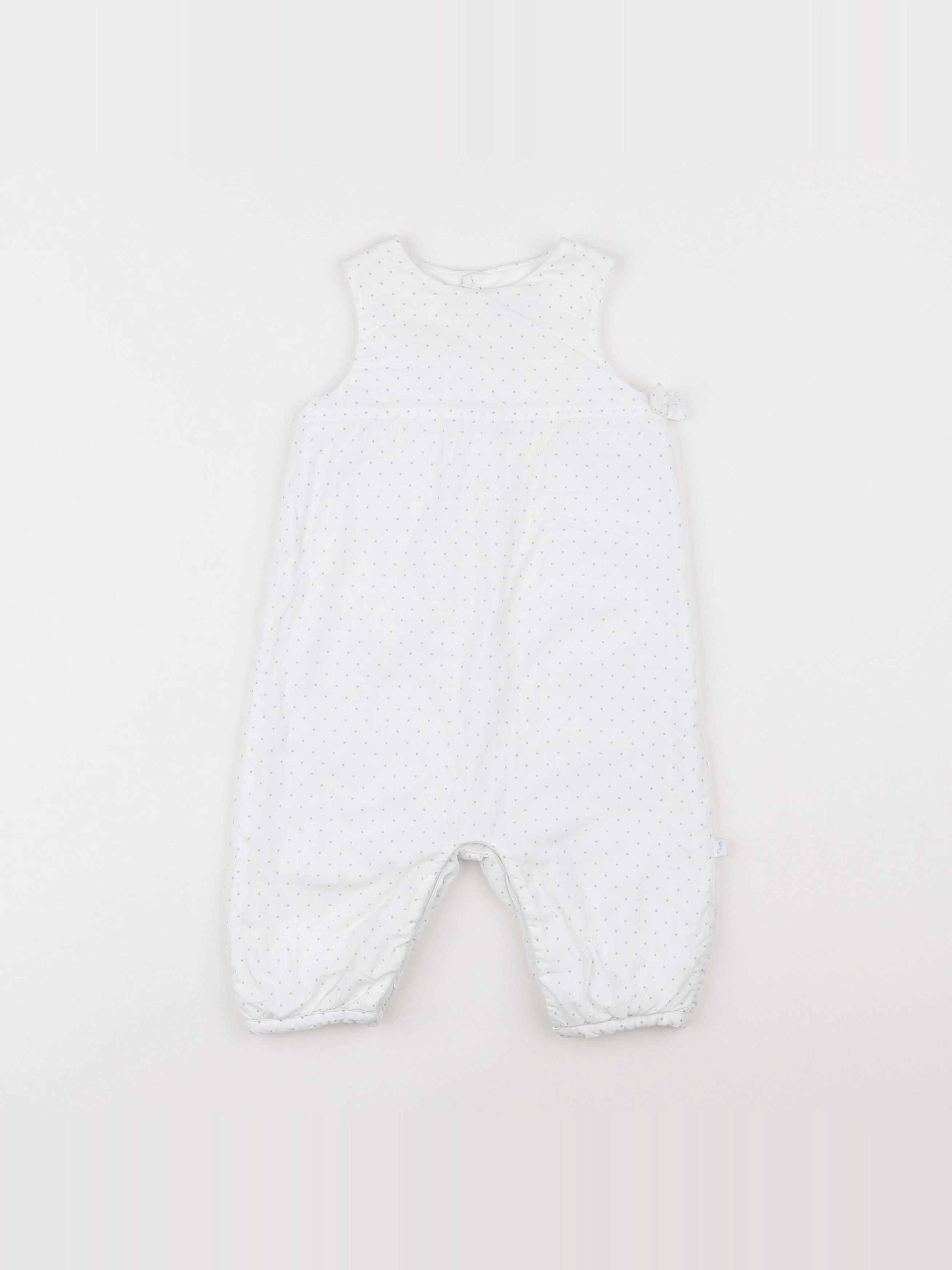 Jacadi - combinaison blanc - 12 mois