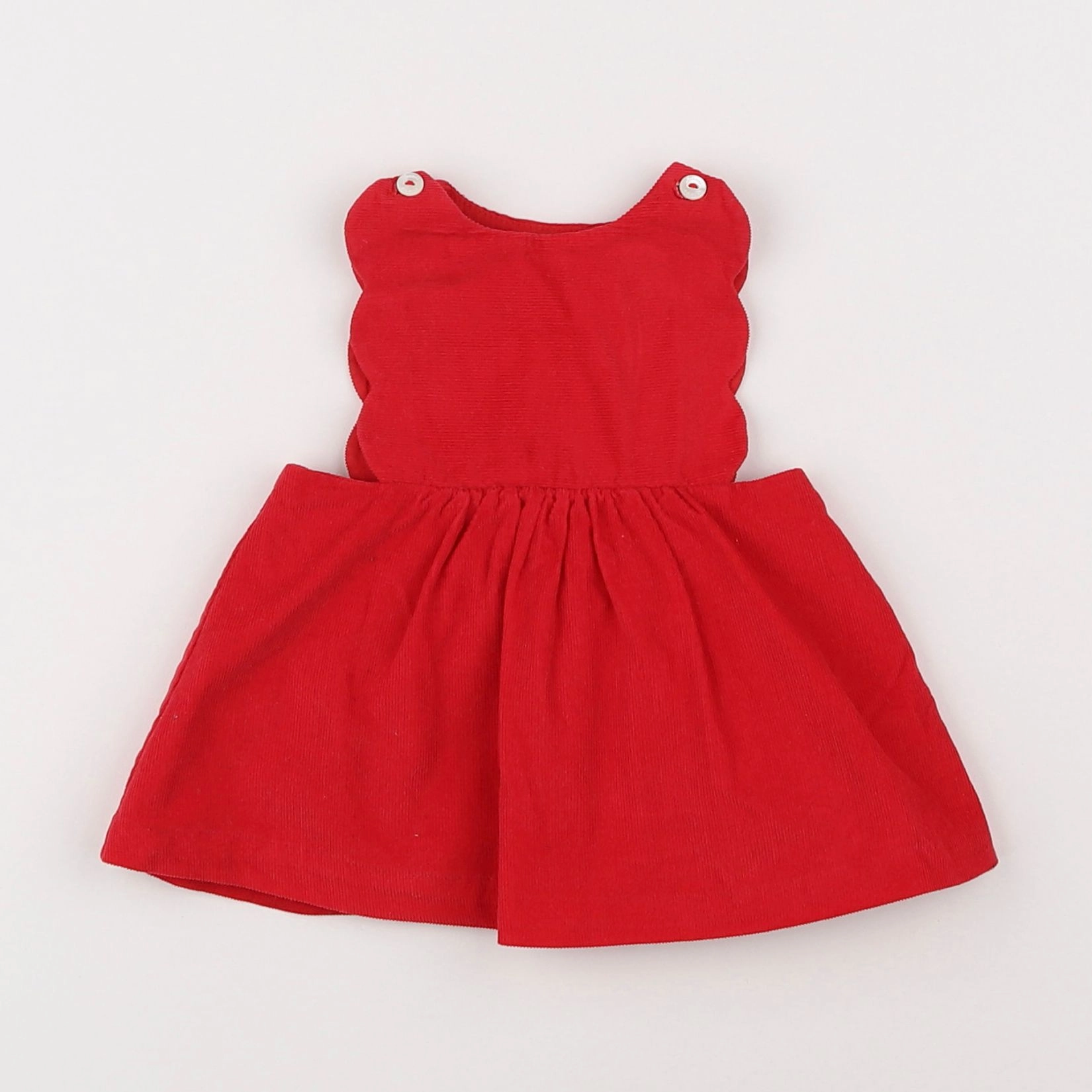 Jacadi - robe rouge - 1 mois