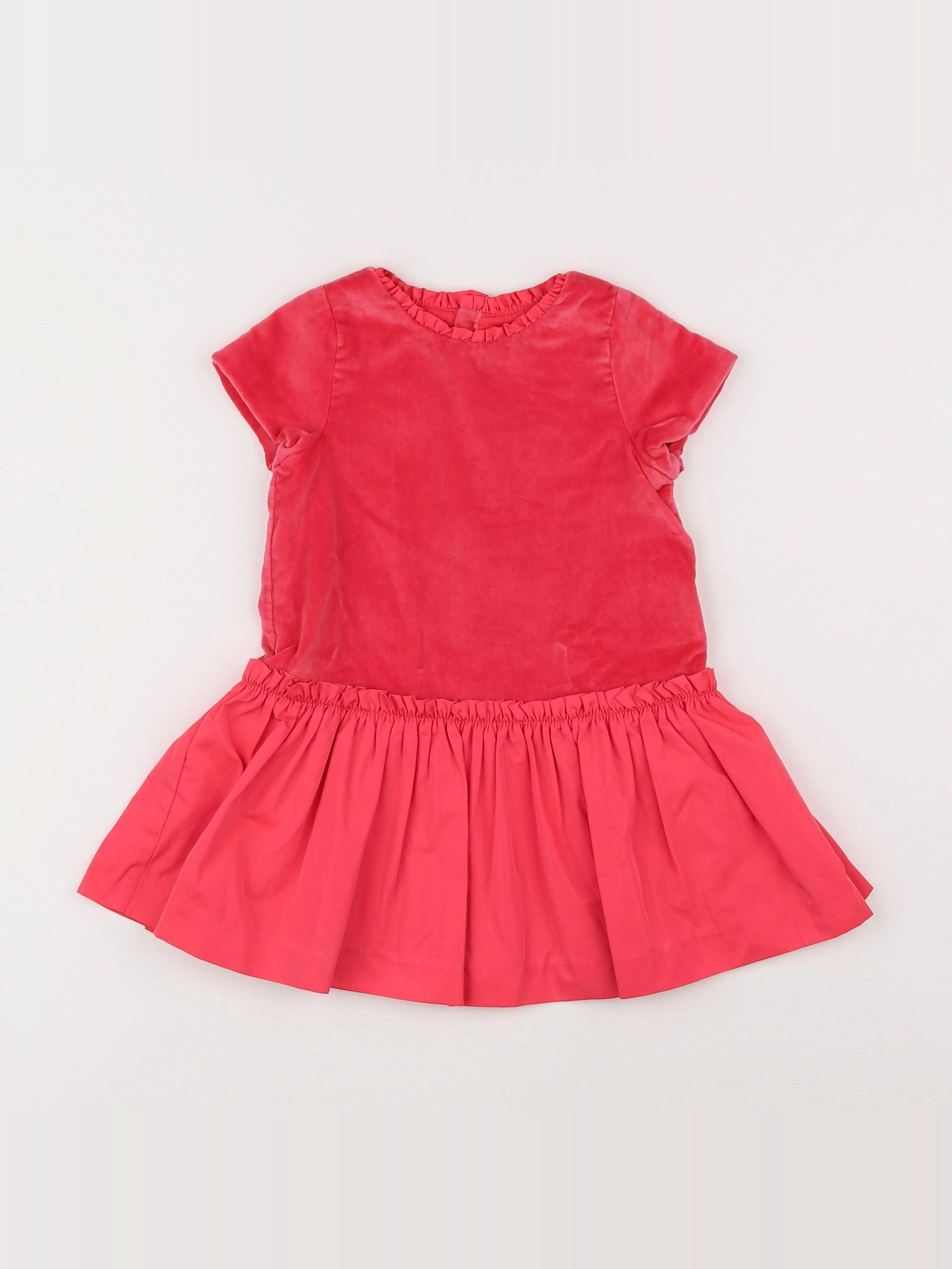Jacadi - robe rose - 18 mois