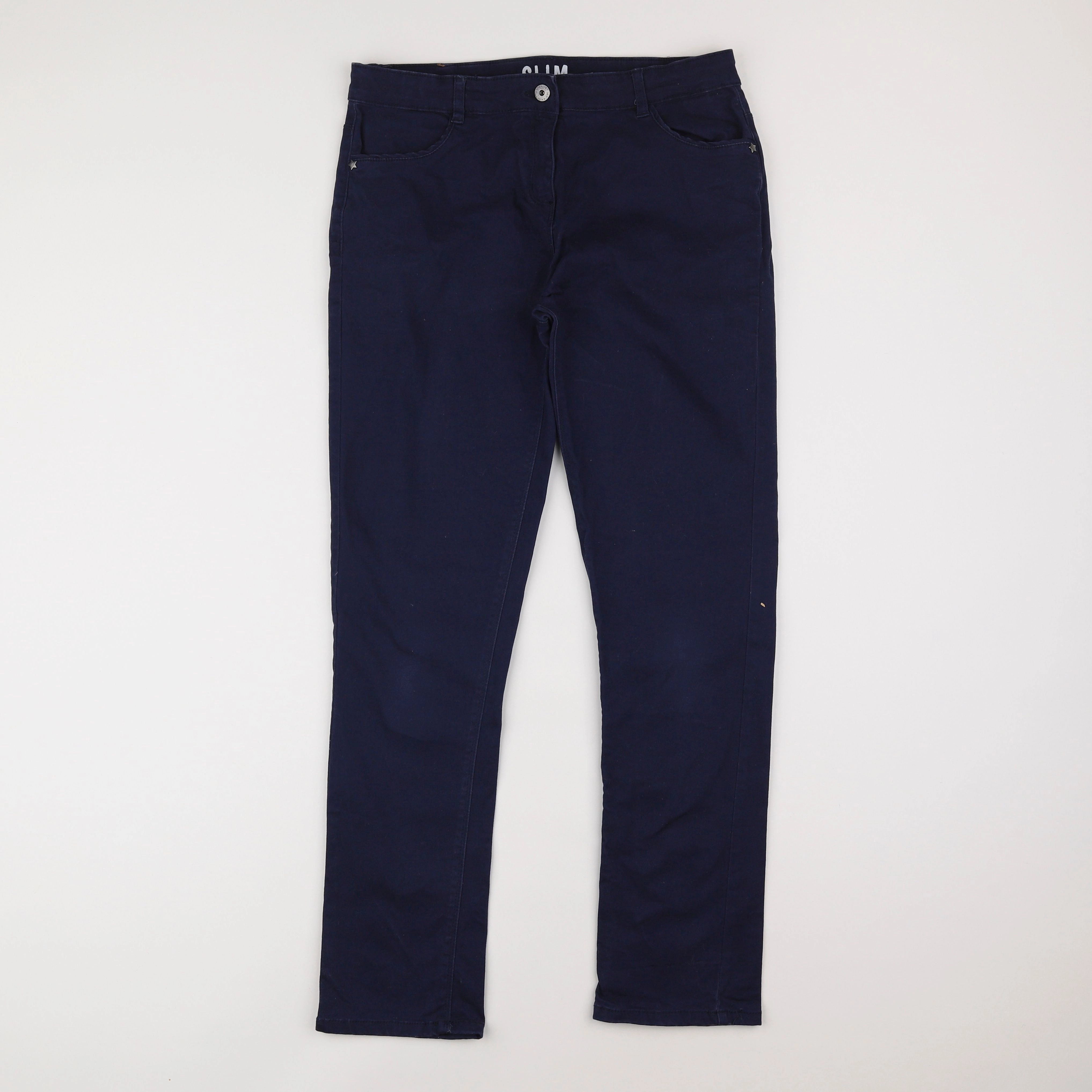 Vertbaudet - pantalon bleu - 14 ans