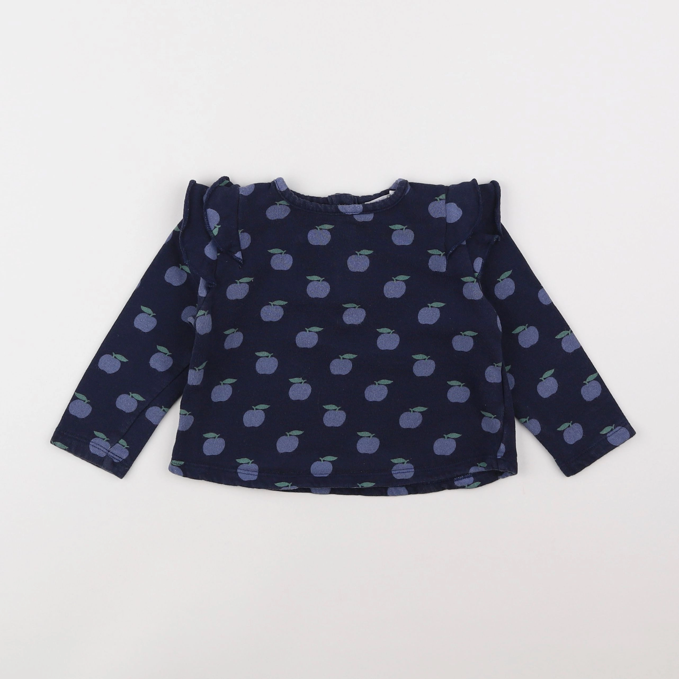 Boutchou - sweat bleu - 18 mois