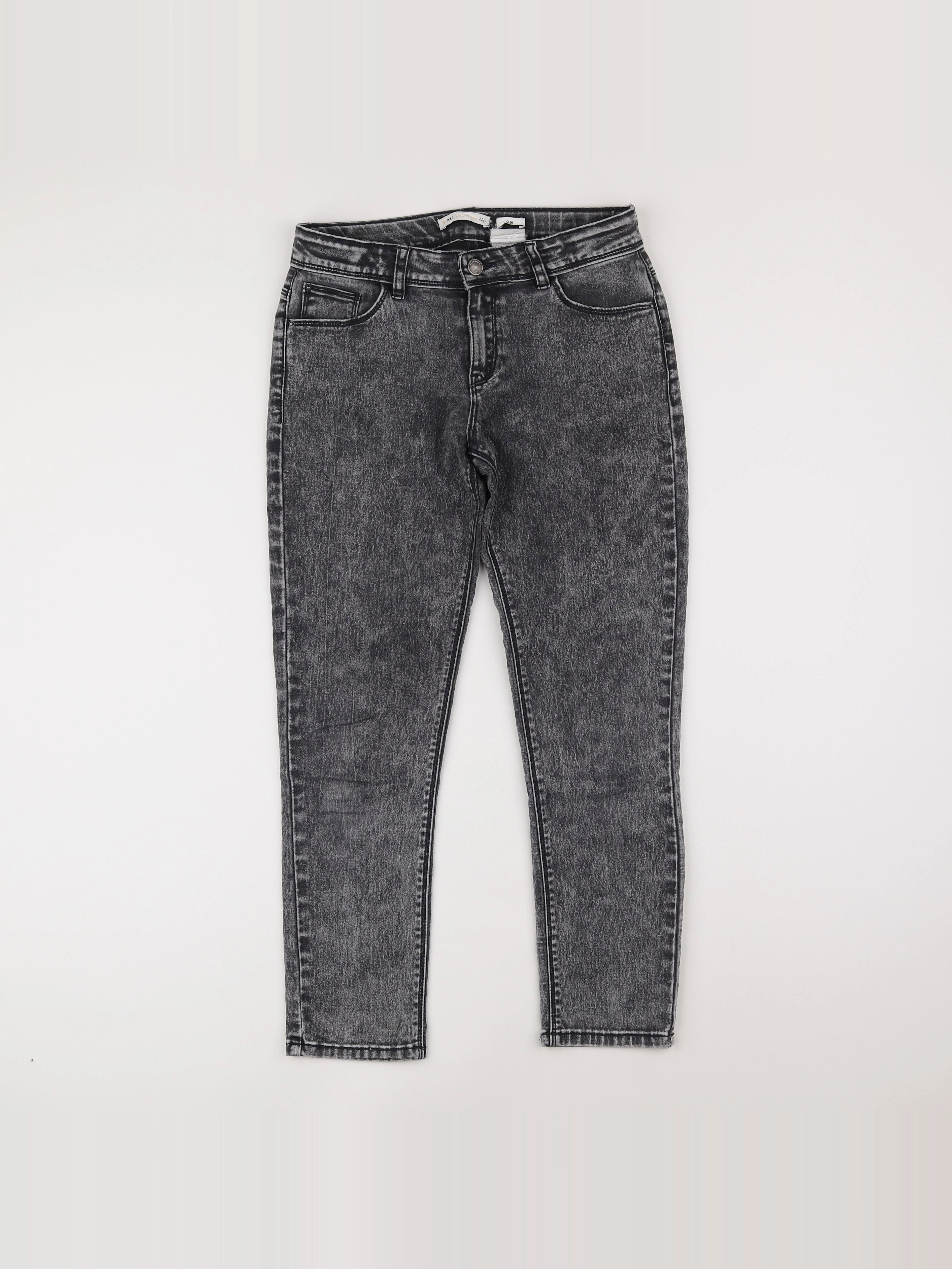 IKKS - jean gris - 14 ans
