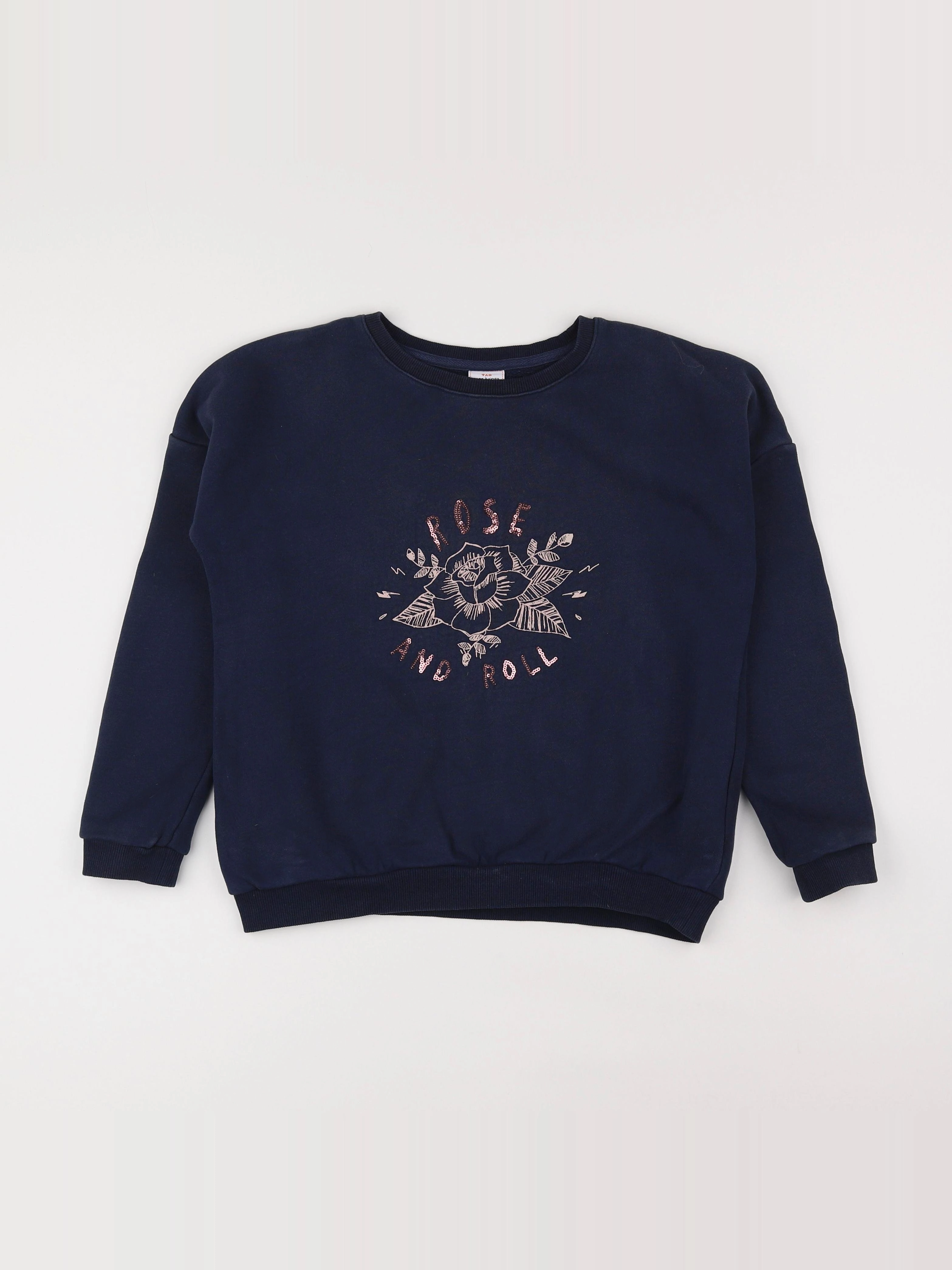 Tape à l'oeil - sweat bleu - 12 ans