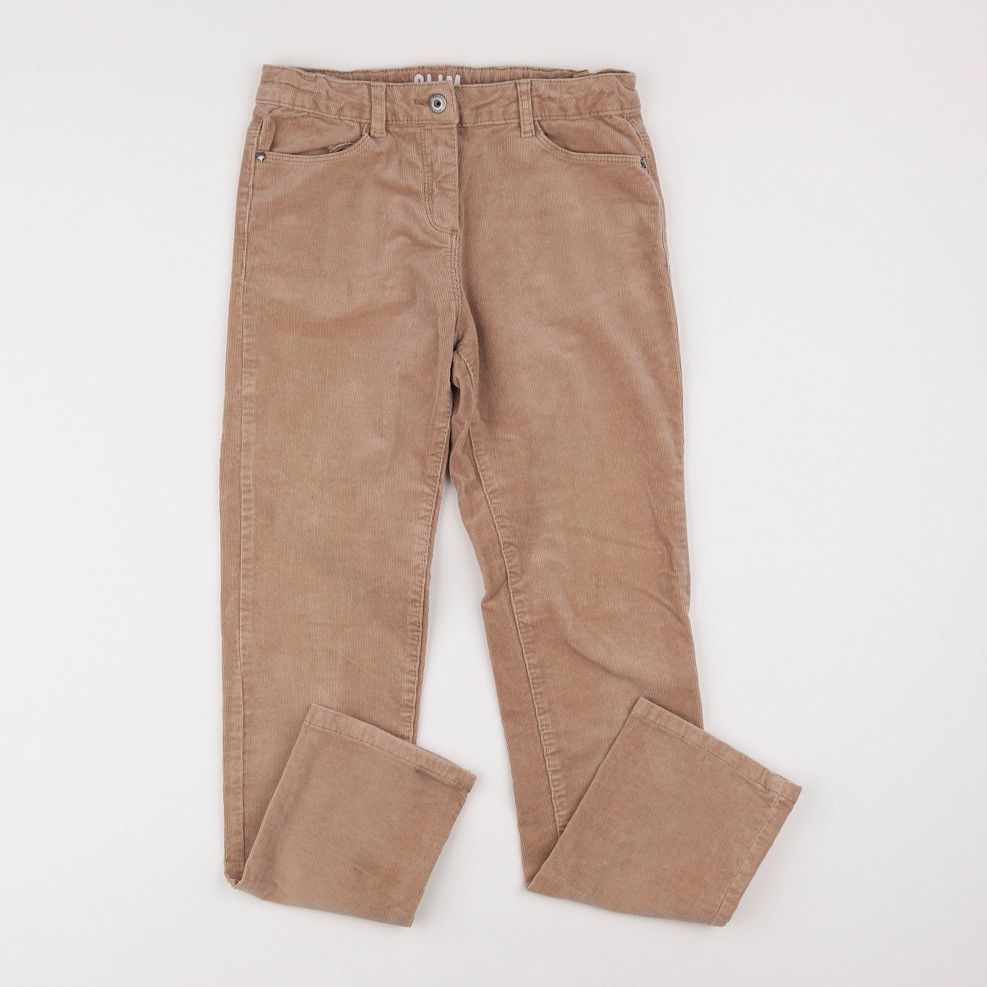 Vertbaudet - pantalon beige - 12 ans