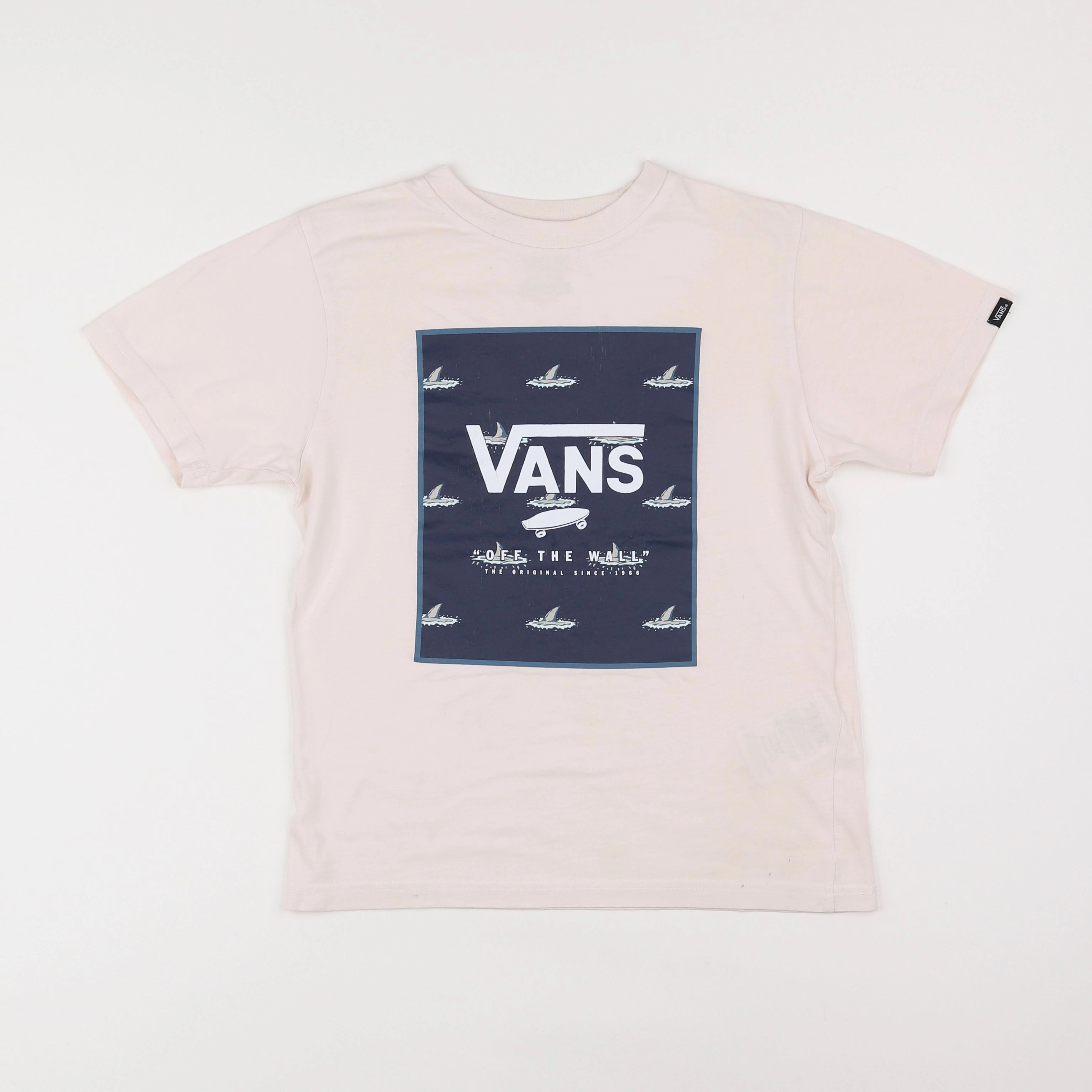 Vans - tee-shirt blanc - 8/10 ans