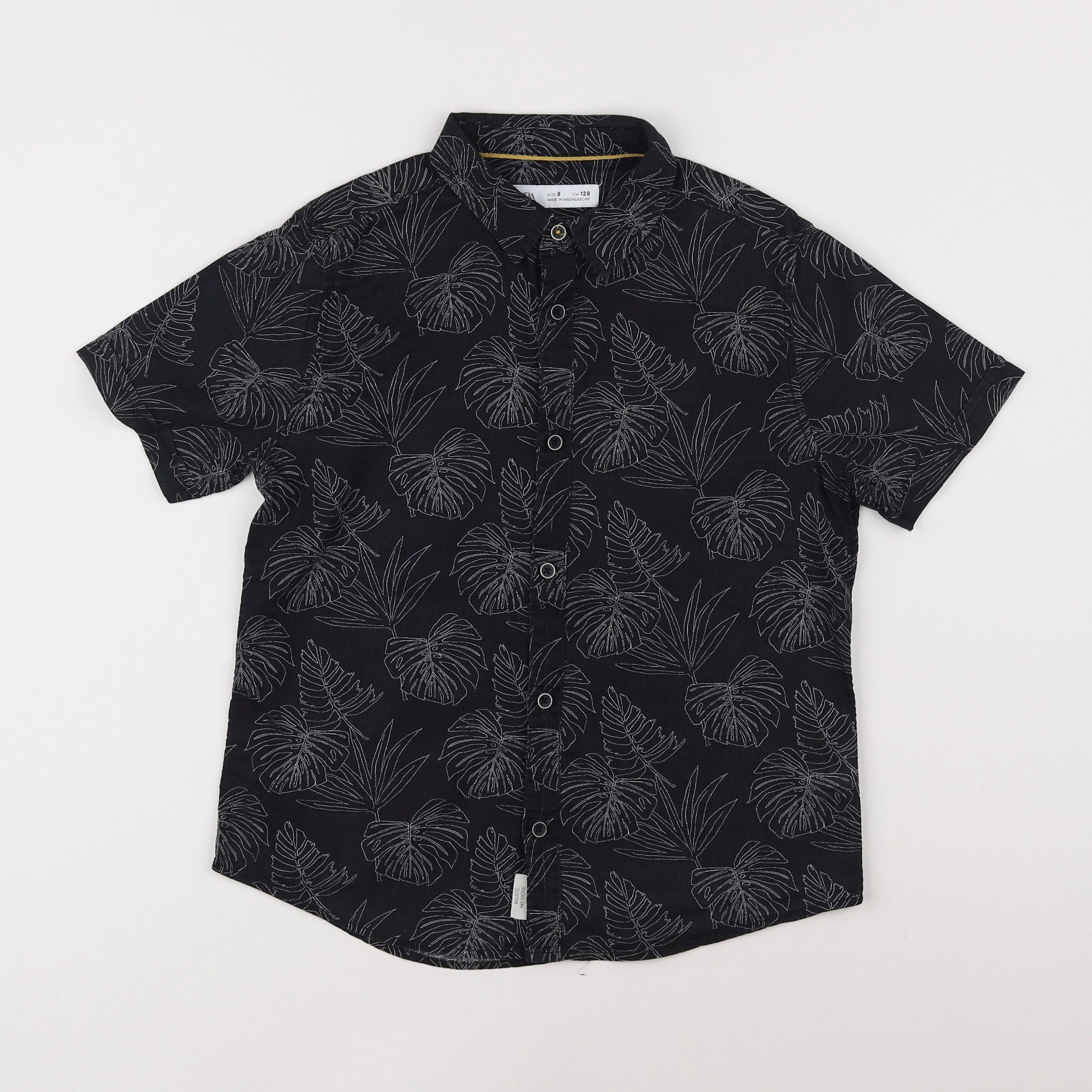 Zara - chemise noir - 8 ans