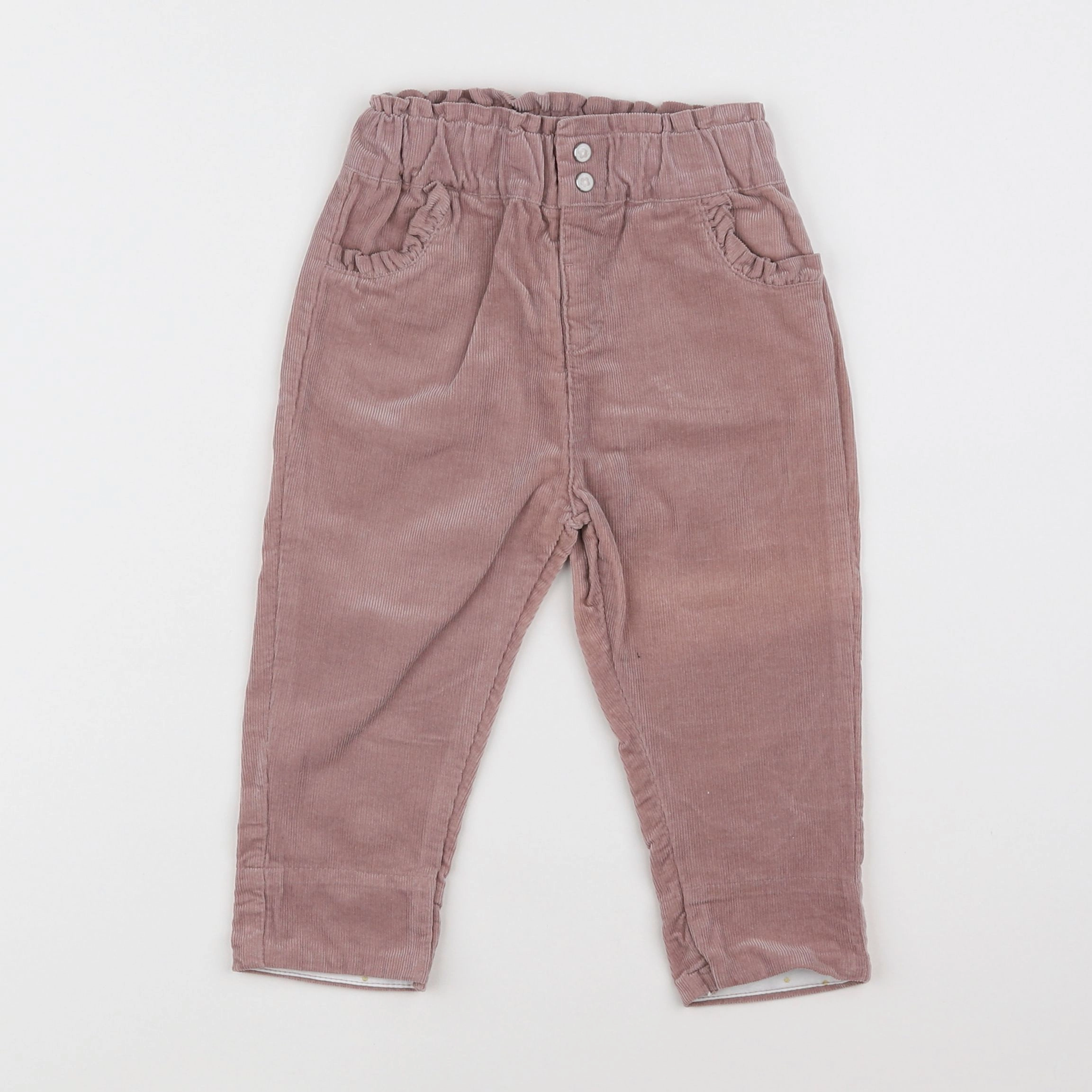 Vertbaudet - pantalon rose - 18 mois