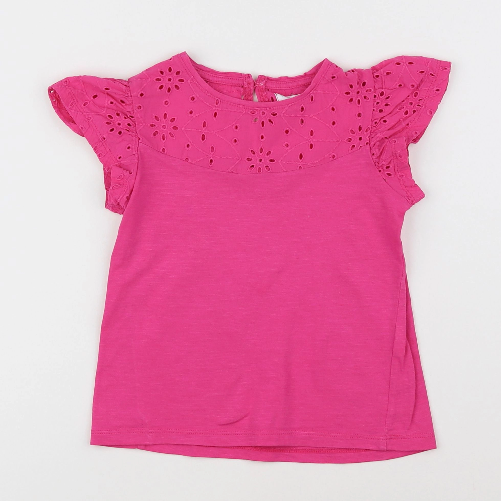 Vertbaudet - tee-shirt rose - 5 ans