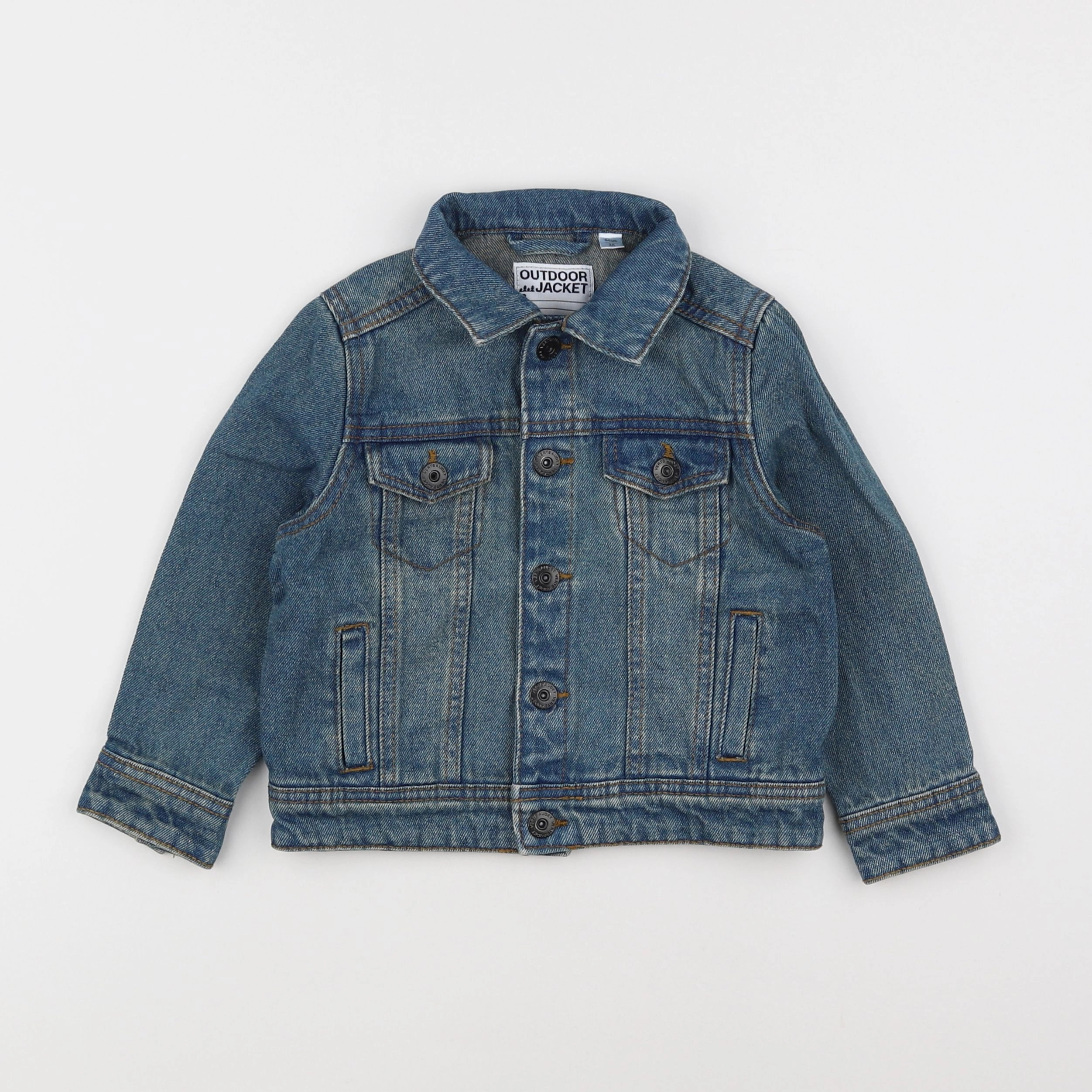 Vertbaudet - veste bleu - 3 ans