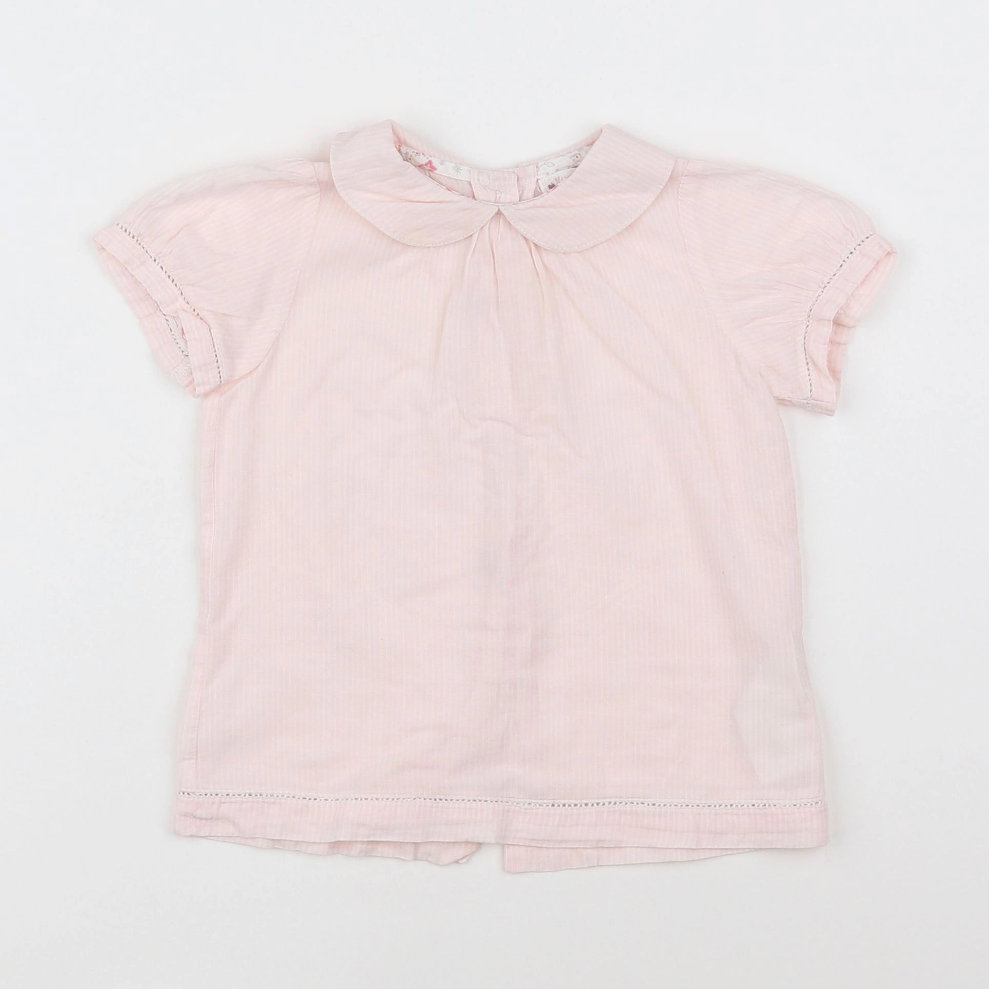 Vertbaudet - blouse rose - 12/18 mois