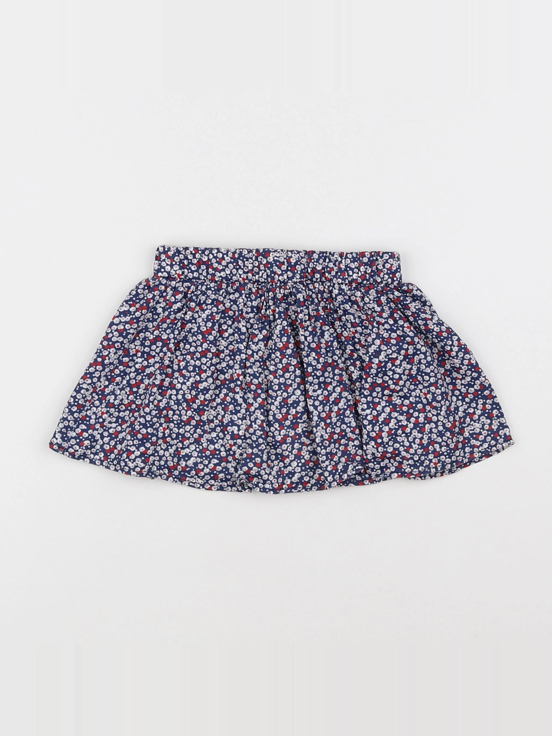 IKKS - jupe bleu - 6 mois