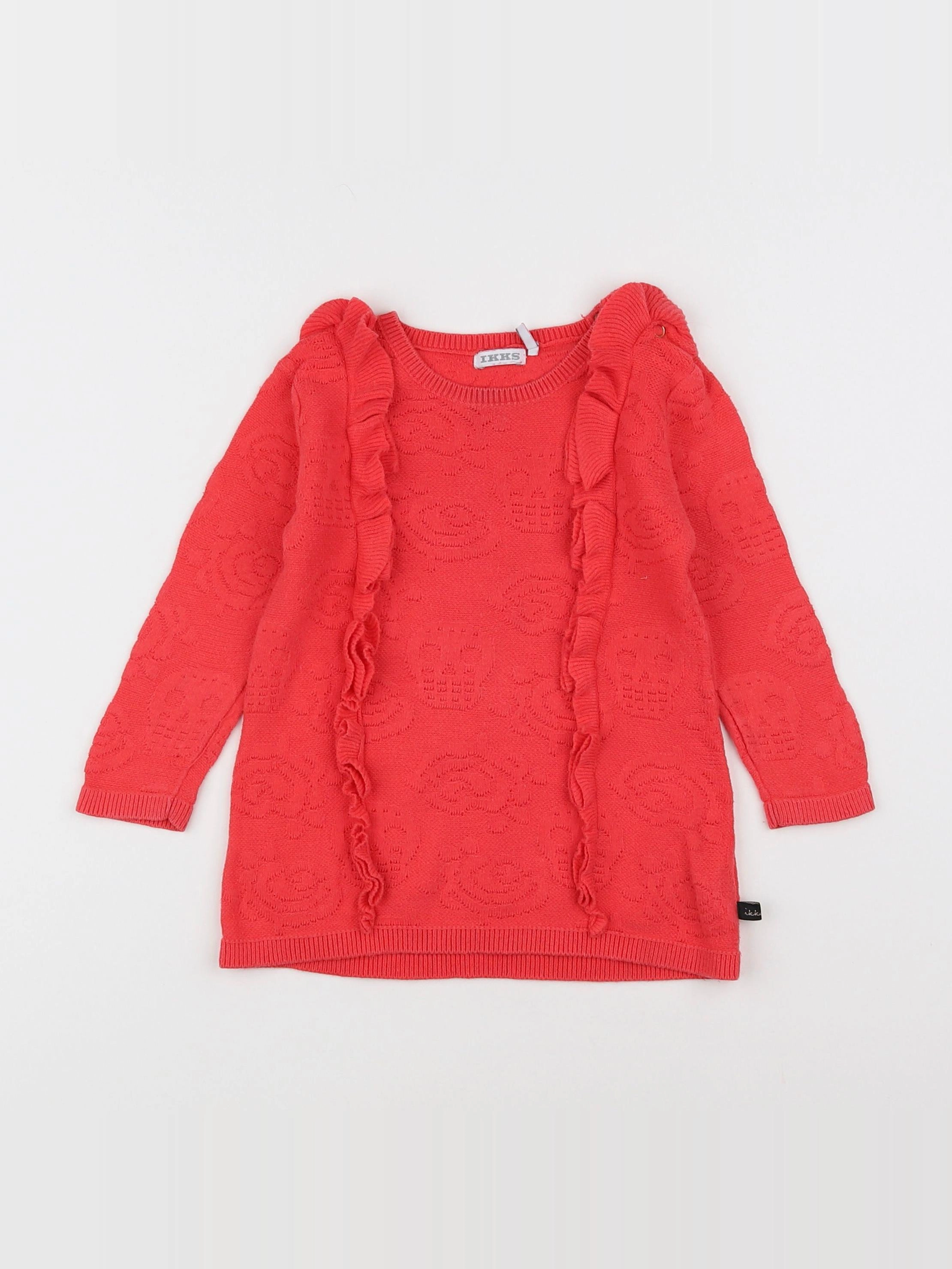 IKKS - robe rouge - 18 mois