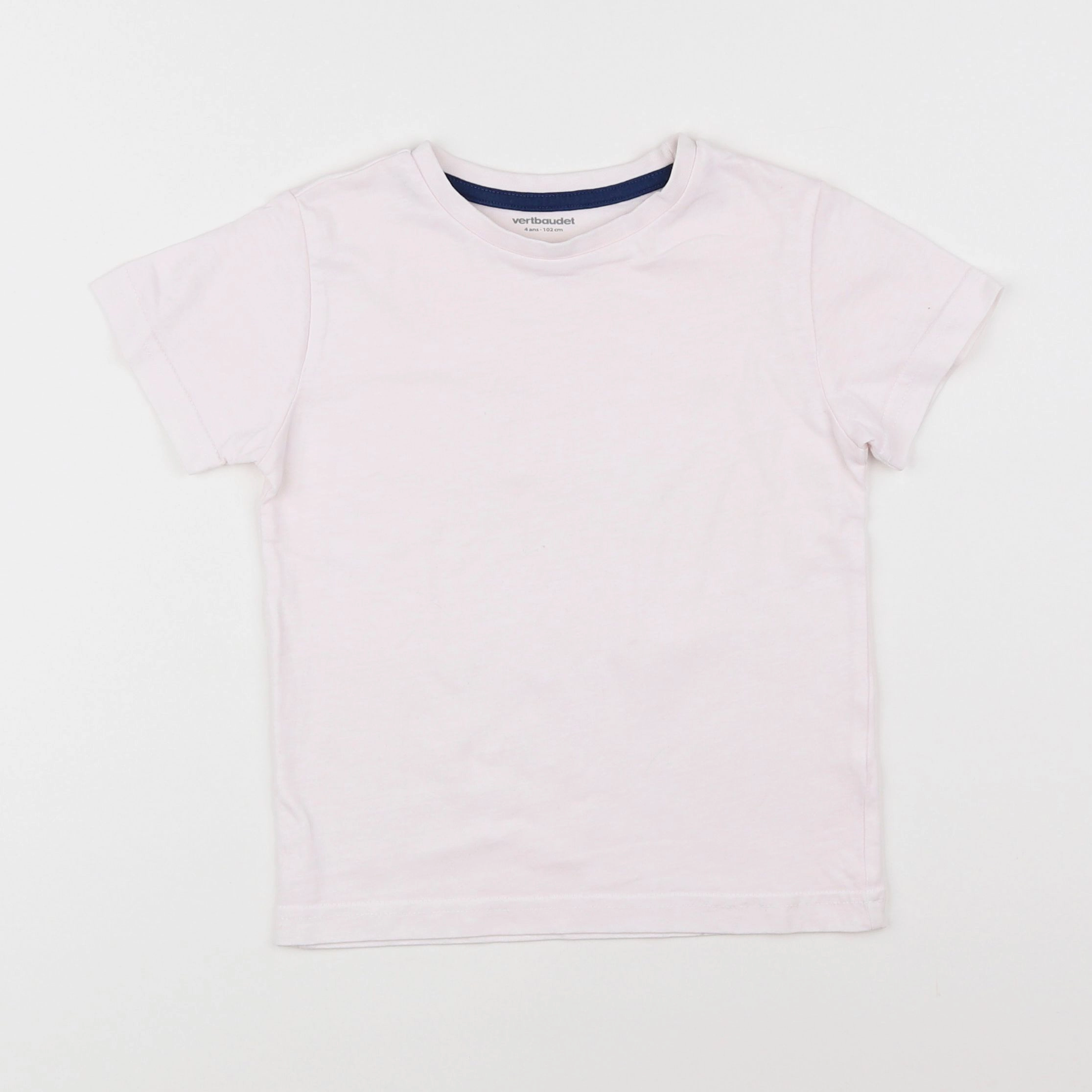 Vertbaudet - tee-shirt rose - 4 ans